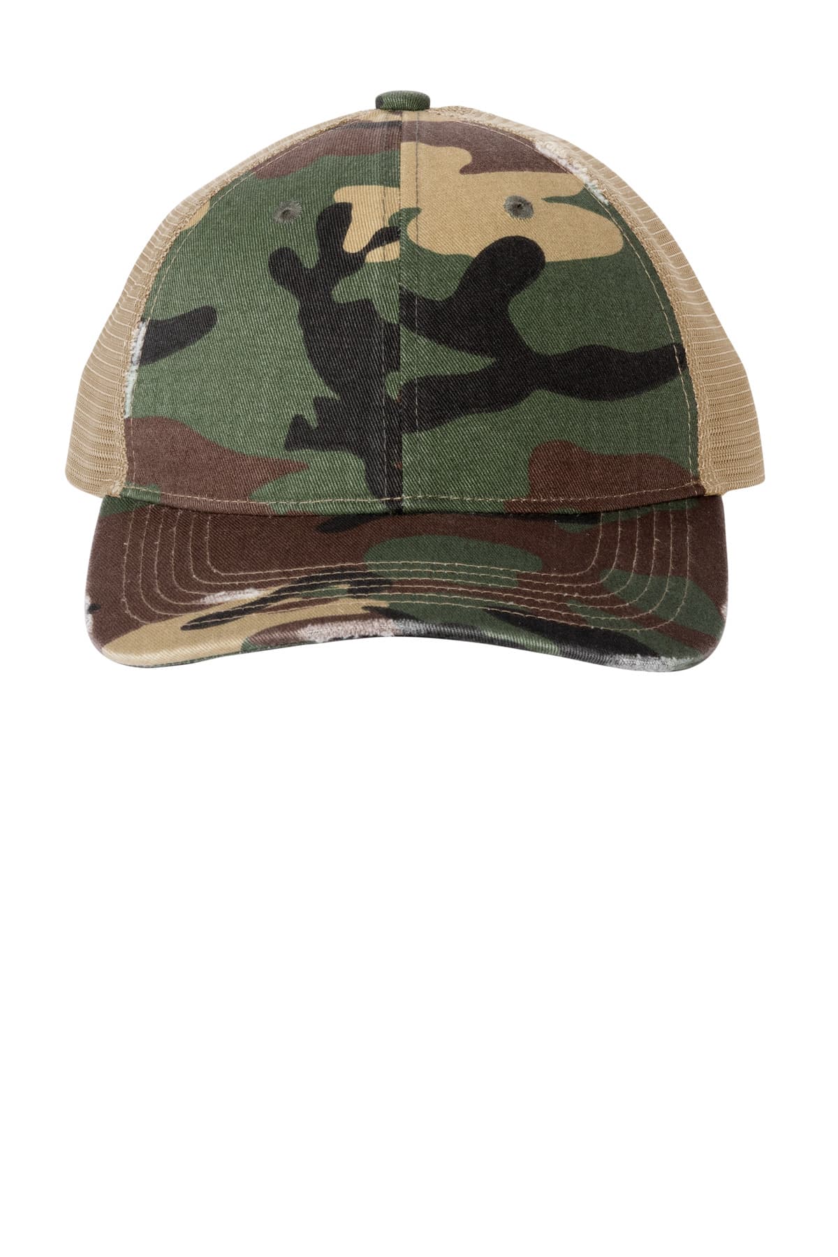 Port Authority Port Authority Distressed Mesh Back Cap C600