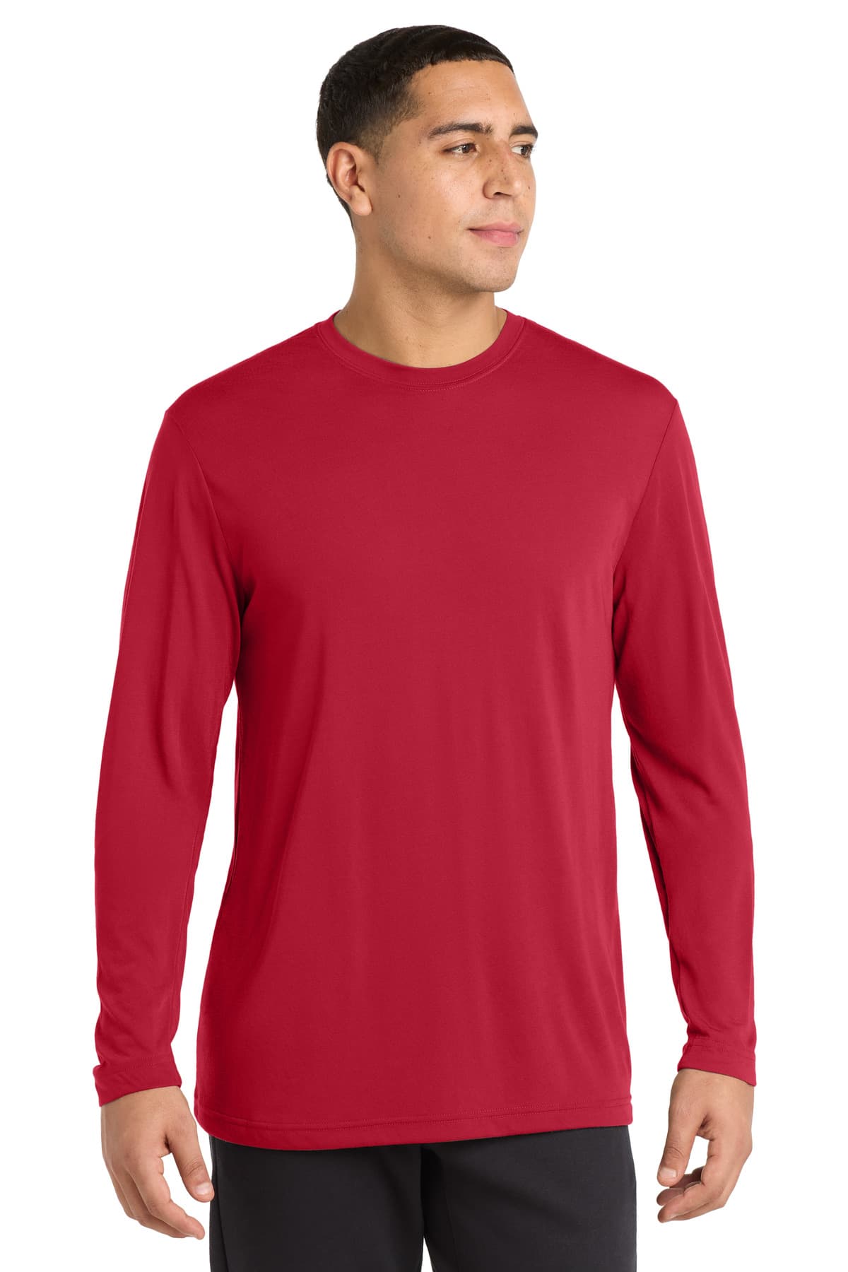 Sport-Tek Sport-Tek Long Sleeve PosiCharge Competitor Cotton Touch Tee. ST450LS