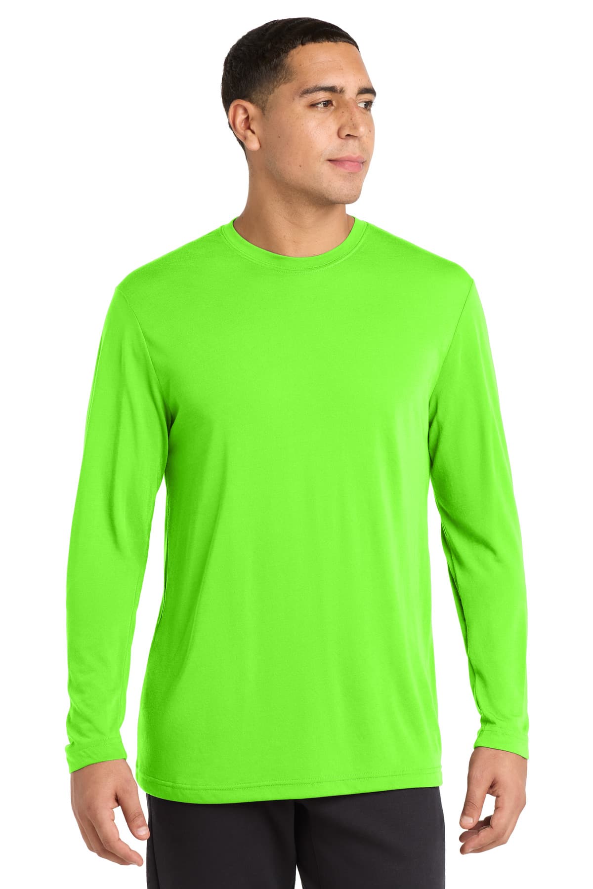 Sport-Tek Sport-Tek Long Sleeve PosiCharge Competitor Cotton Touch Tee. ST450LS