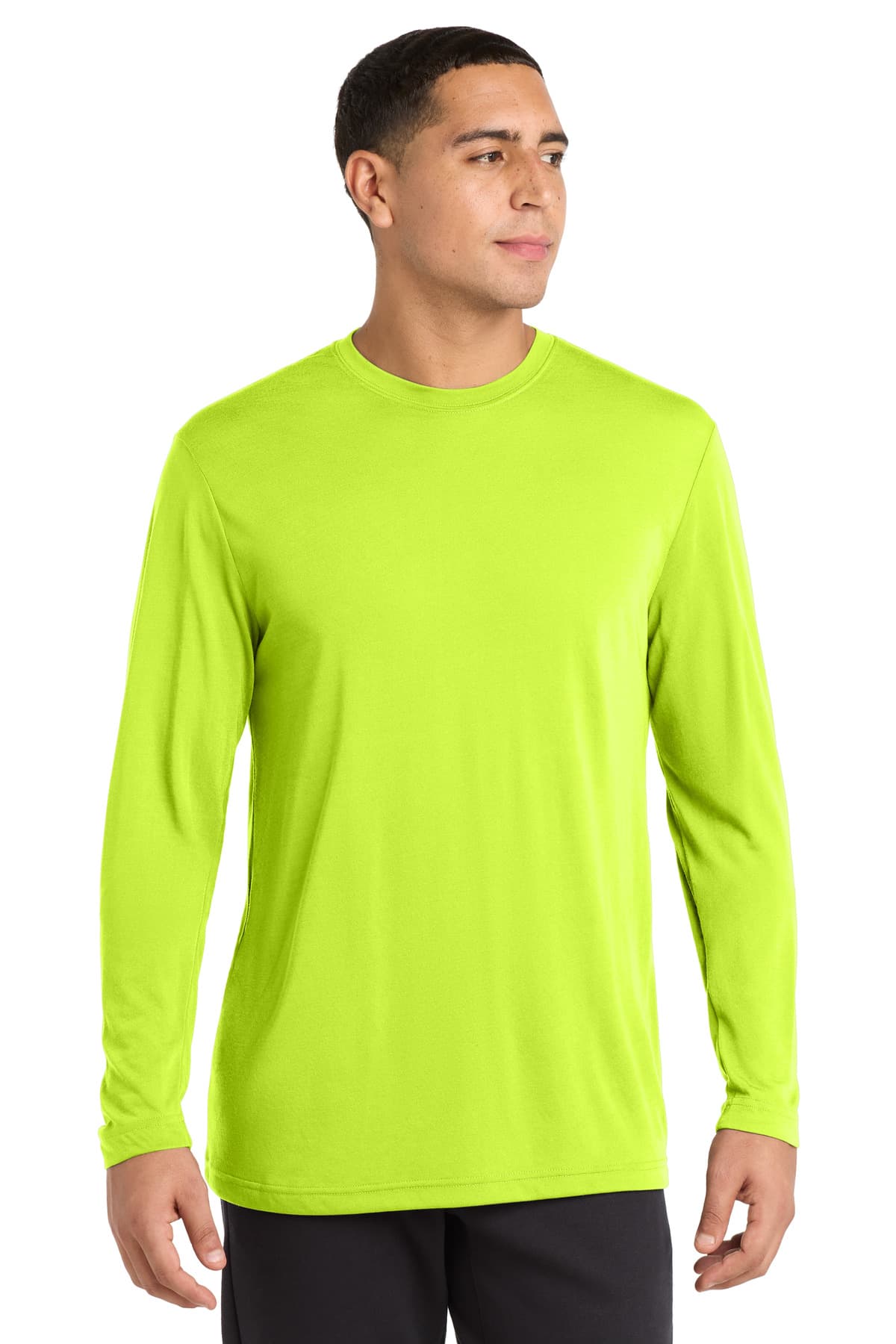 Sport-Tek Sport-Tek Long Sleeve PosiCharge Competitor Cotton Touch Tee. ST450LS