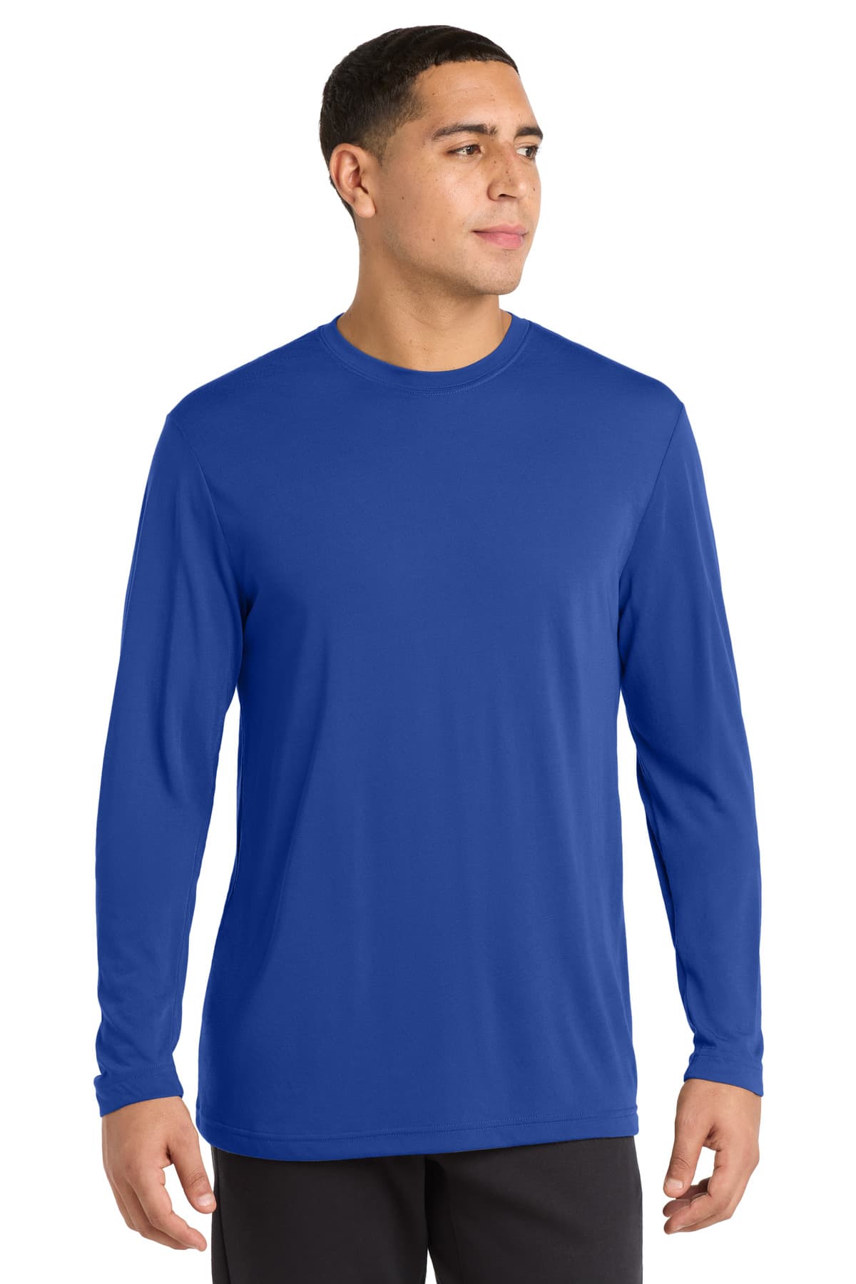 Sport-Tek Sport-Tek Long Sleeve PosiCharge Competitor Cotton Touch Tee. ST450LS