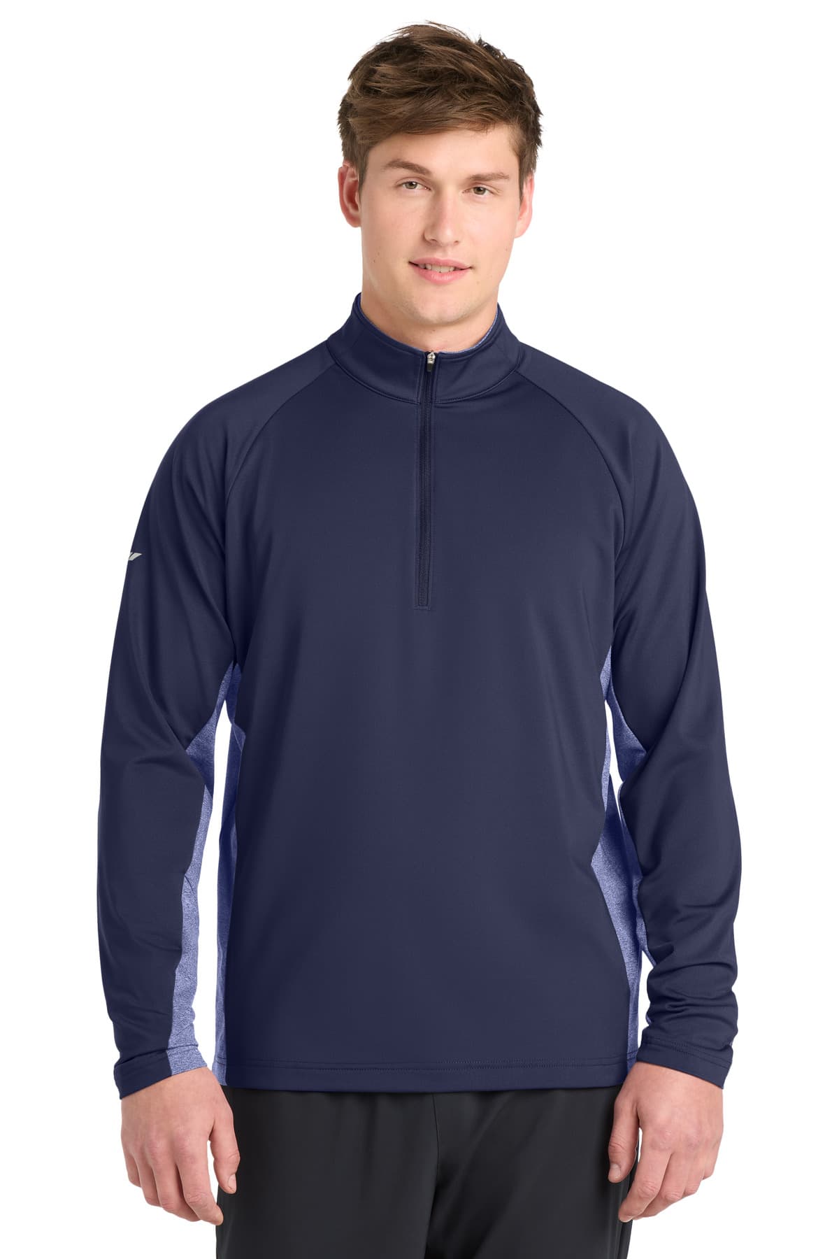 Sport-Tek Sport-Tek Sport-Wick Stretch Contrast 1/4-Zip Pullover. ST854