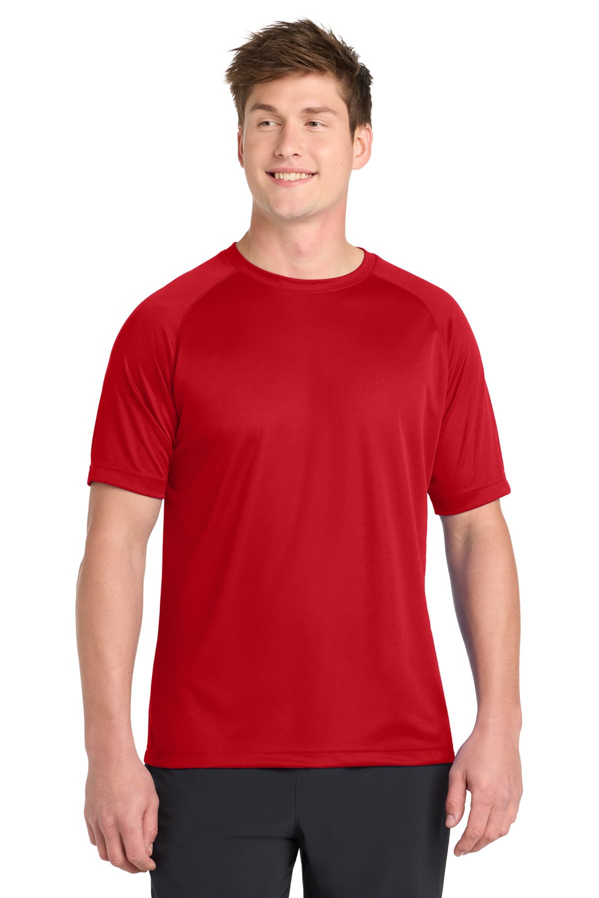 Sport-Tek Sport-Tek Dry Zone Short Sleeve Raglan T-Shirt. T473