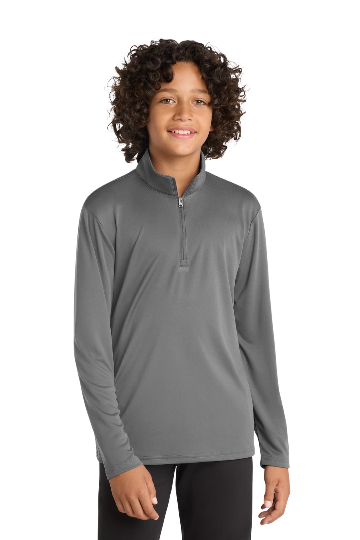 Sport-Tek Sport-Tek  Youth PosiCharge  Competitor  1/4-Zip Pullover. YST357