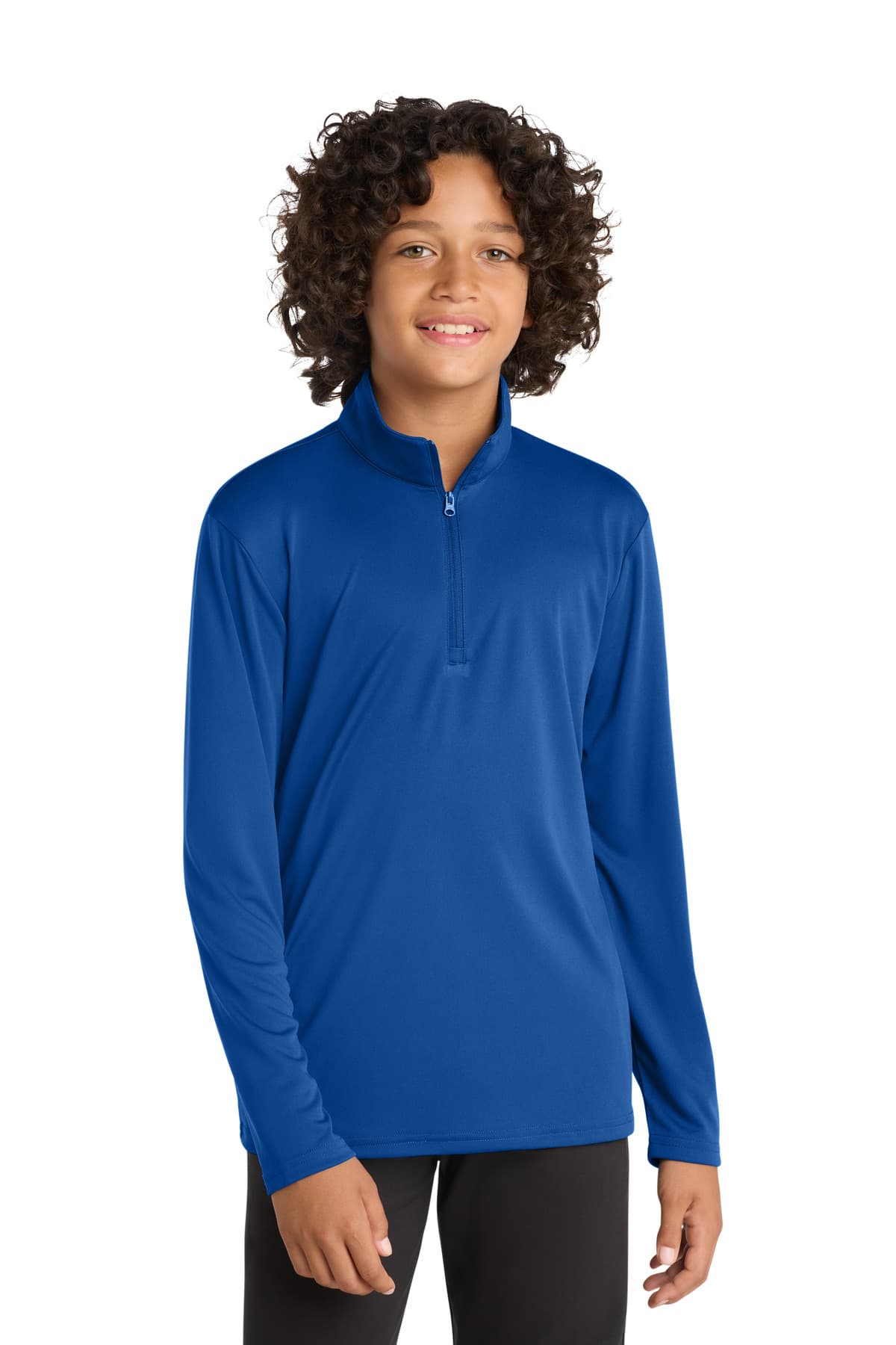 Sport-Tek Sport-Tek  Youth PosiCharge  Competitor  1/4-Zip Pullover. YST357