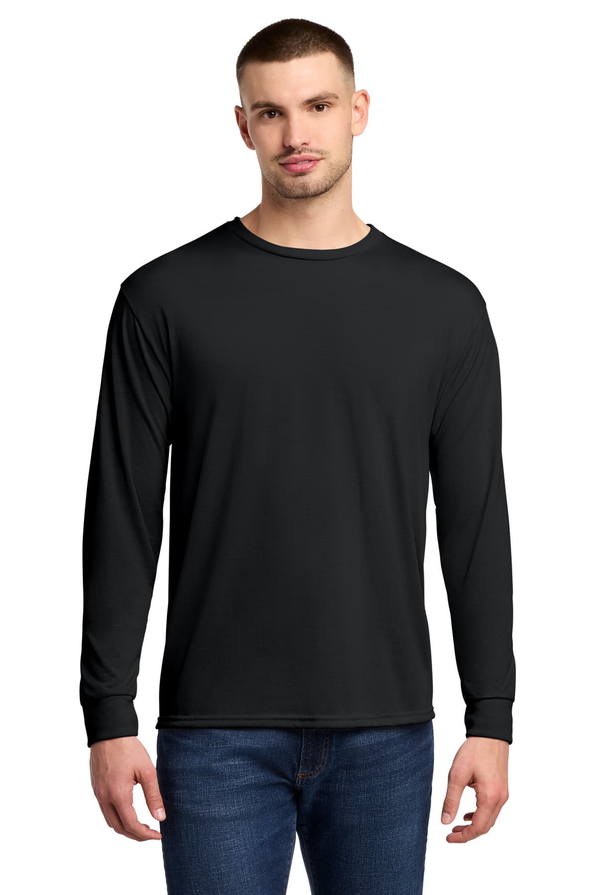 Jerzees Jerzees Dri-Power 100% Polyester Long Sleeve T-Shirt 21LS