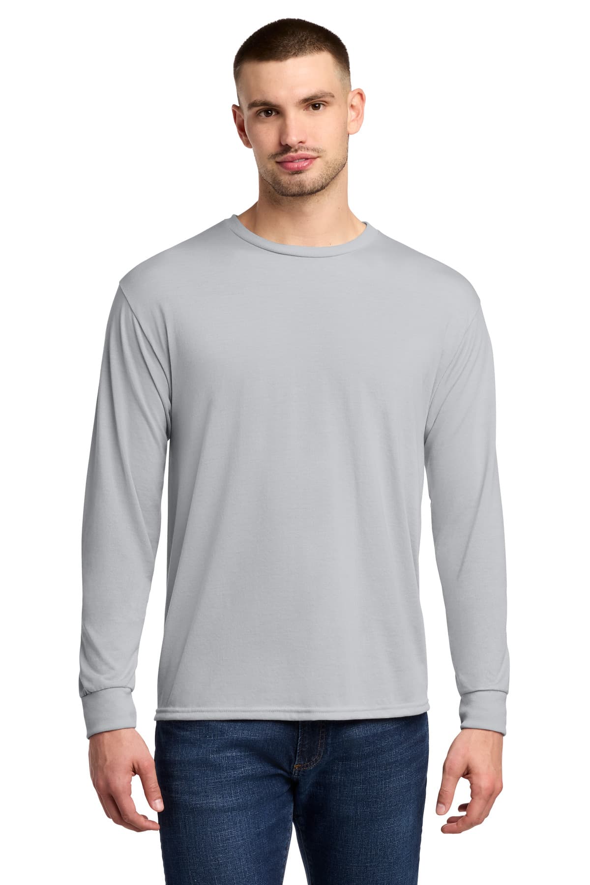 Jerzees Jerzees Dri-Power 100% Polyester Long Sleeve T-Shirt 21LS