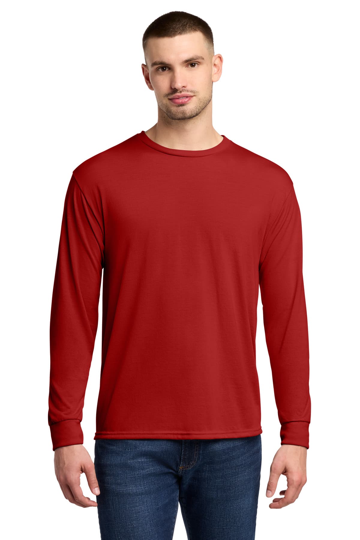 Jerzees Jerzees Dri-Power 100% Polyester Long Sleeve T-Shirt 21LS