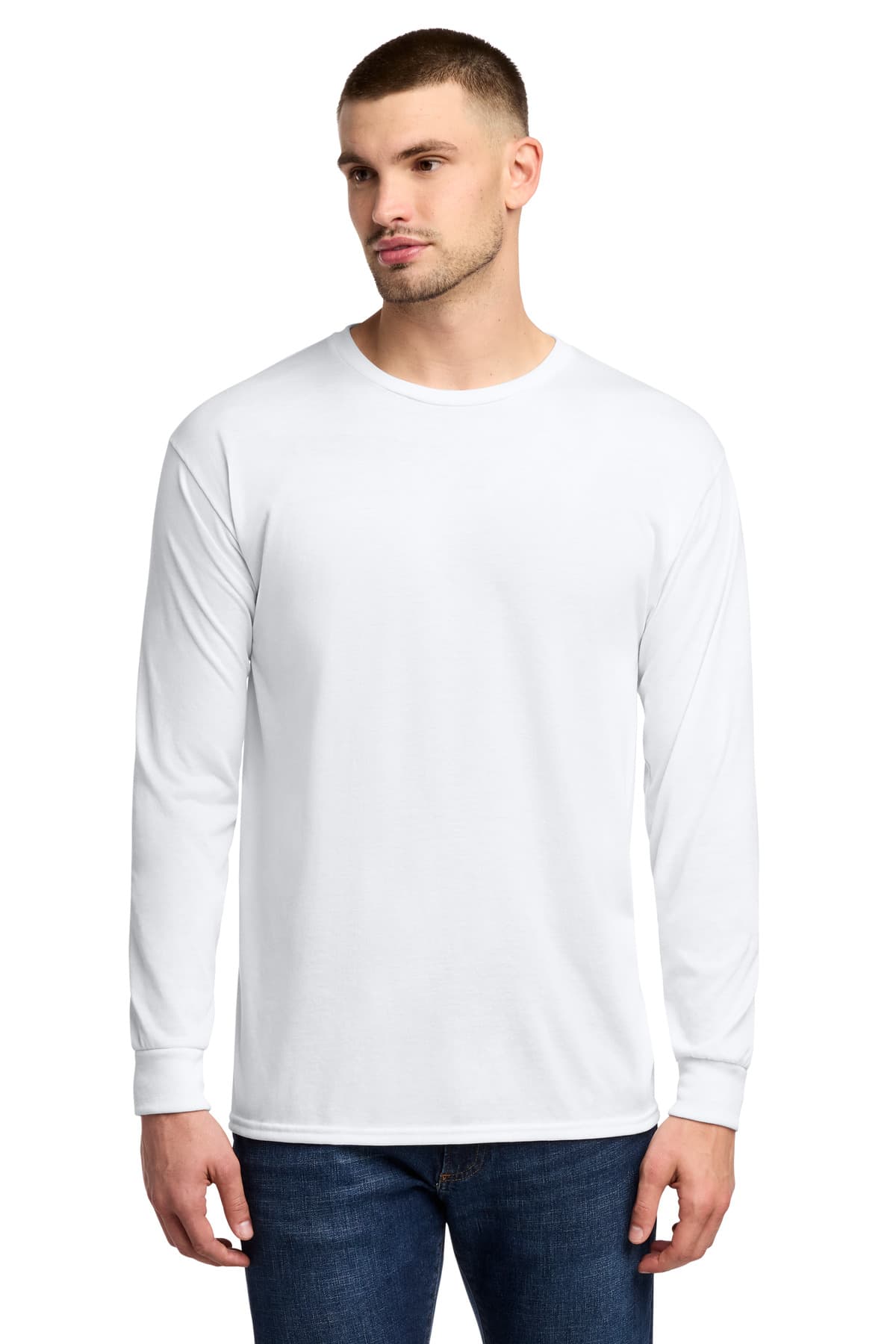 Jerzees Jerzees Dri-Power 100% Polyester Long Sleeve T-Shirt 21LS
