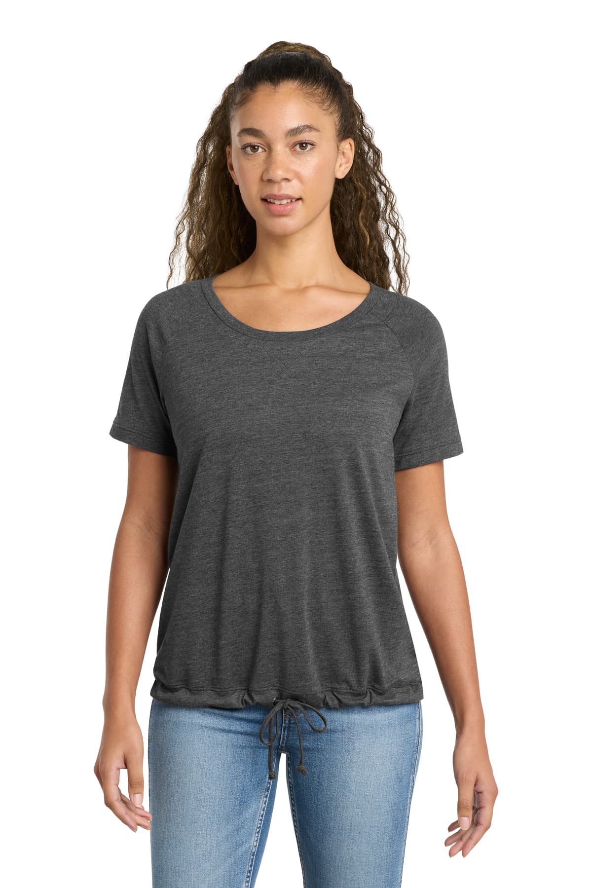 New Era New Era  Women's Tri-Blend Performance Cinch Tee. LNEA133