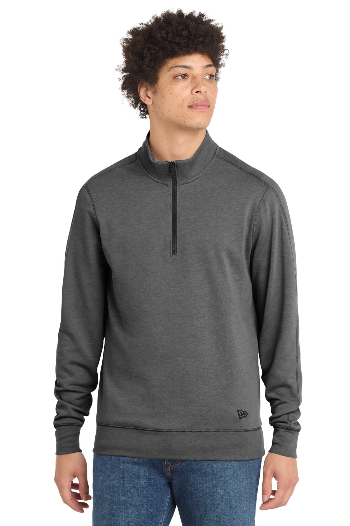 New Era New Era  Tri-Blend Fleece 1/4-Zip Pullover. NEA512