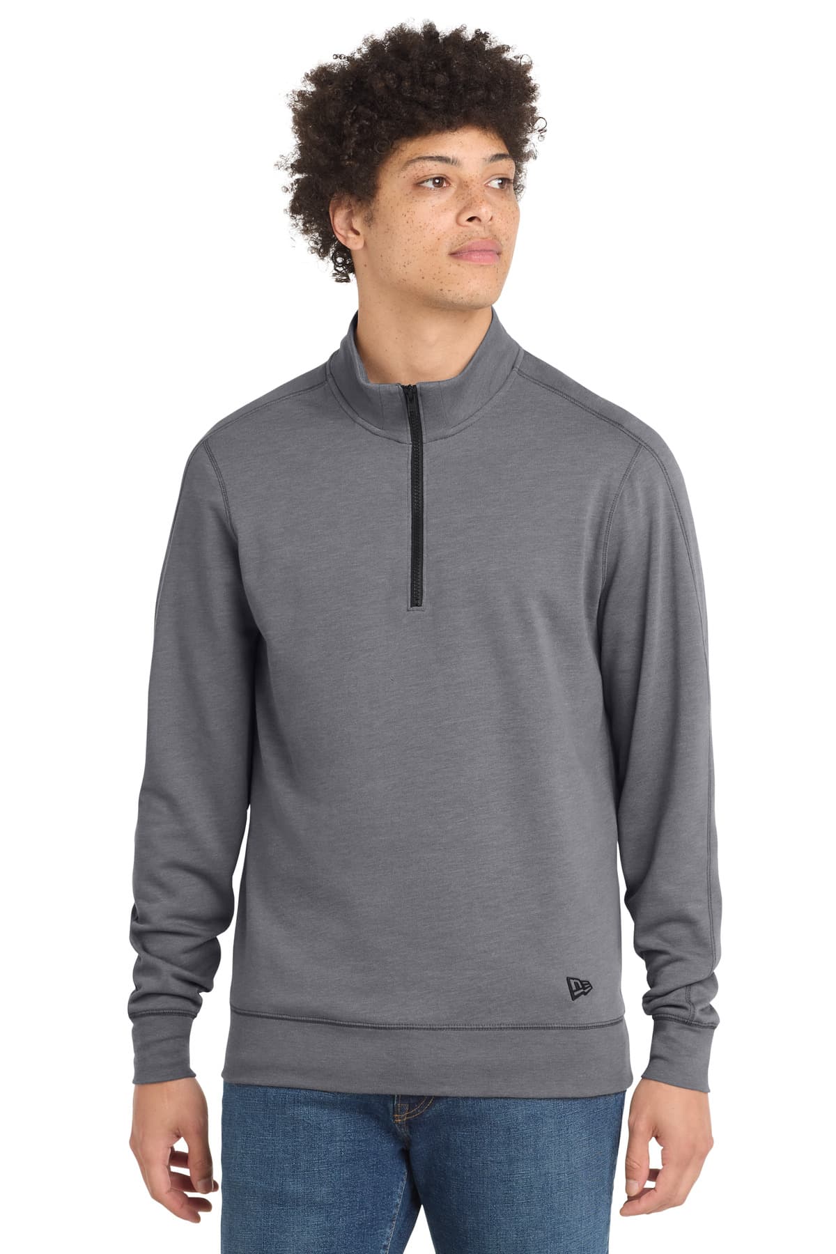 New Era New Era  Tri-Blend Fleece 1/4-Zip Pullover. NEA512