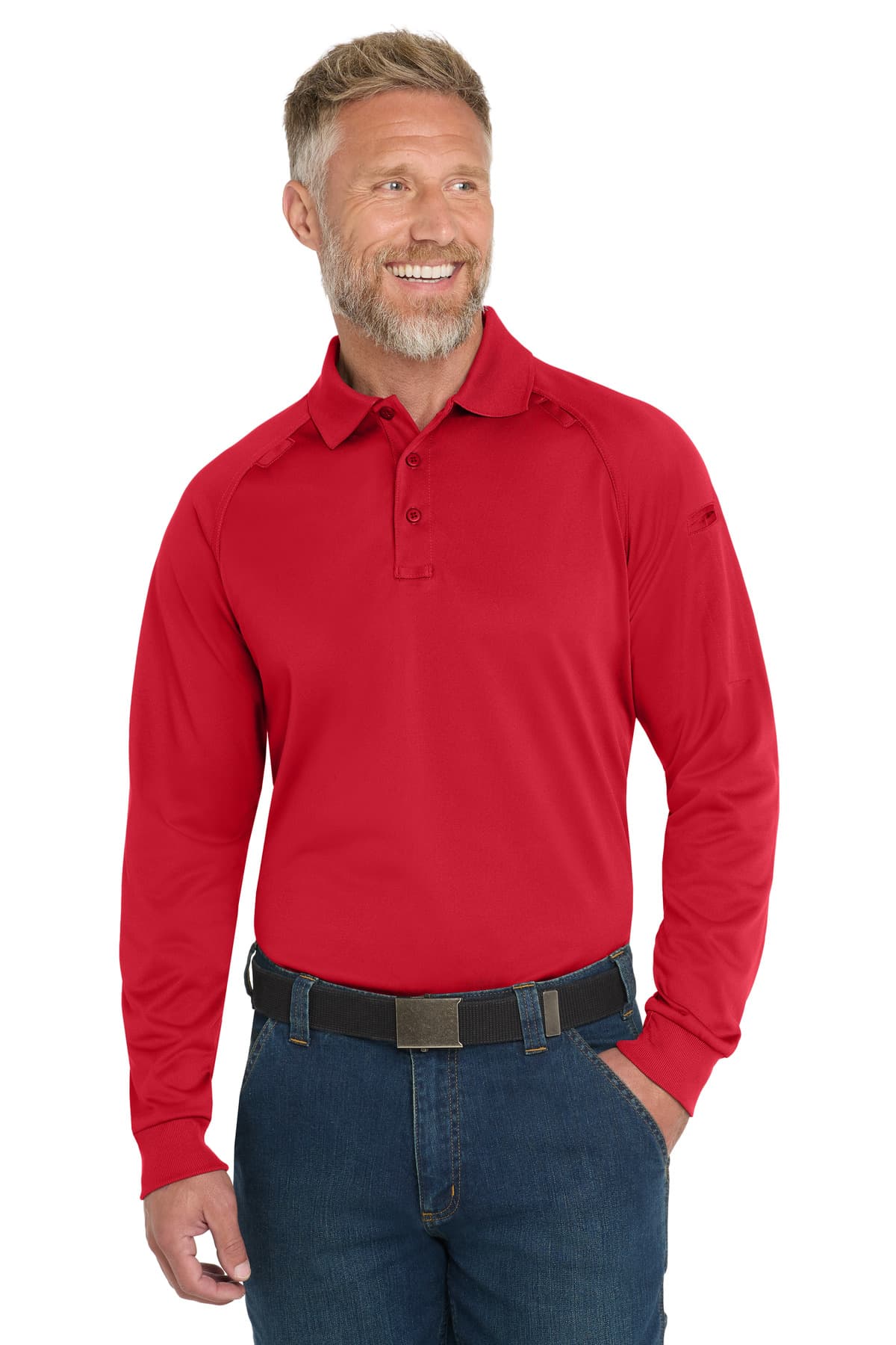 CornerStone CornerStone - Select Long Sleeve Snag-Proof Tactical Polo. CS410LS