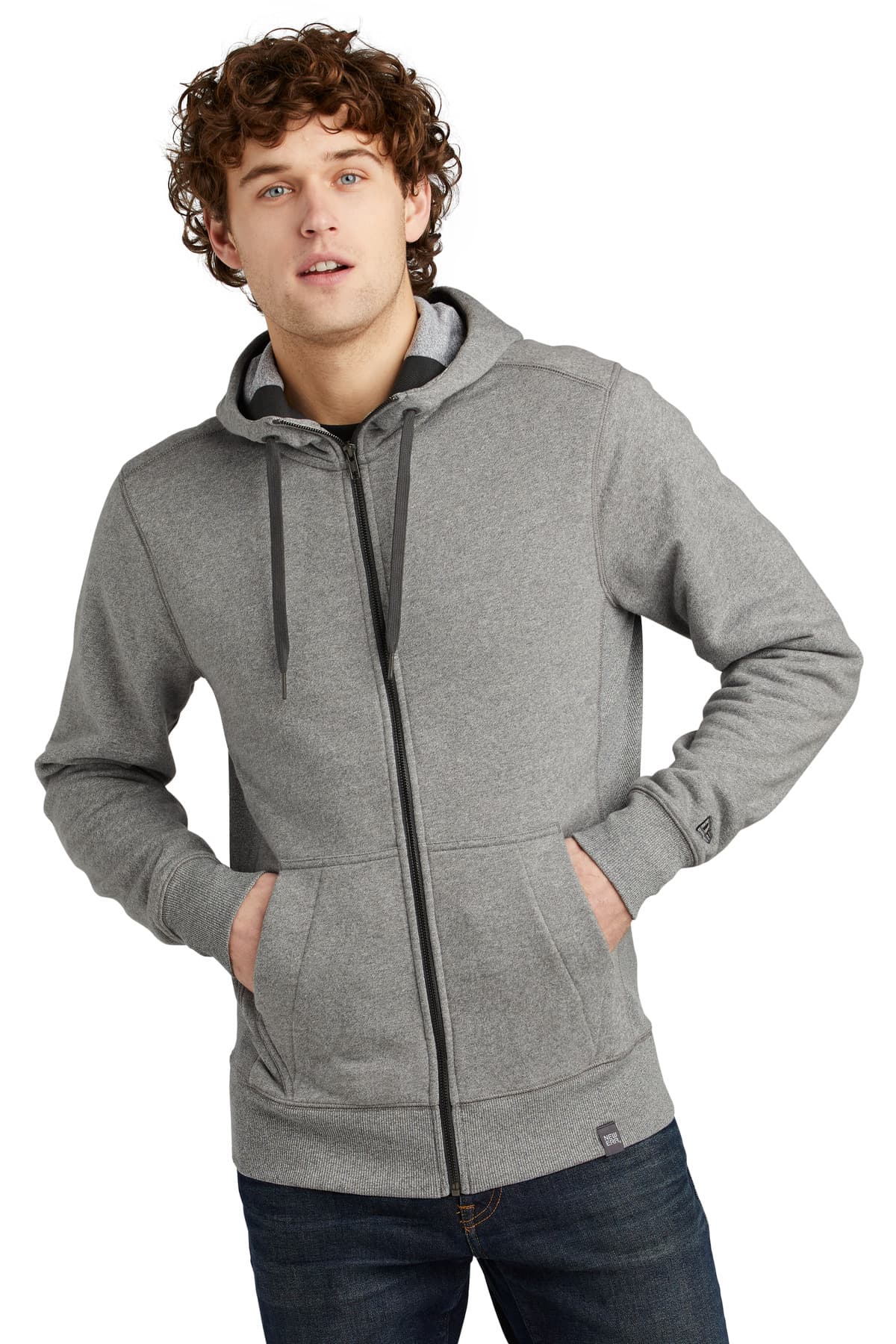 New Era New Era  French Terry Full-Zip Hoodie. NEA502