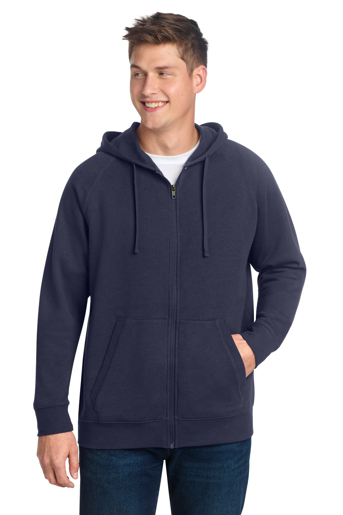 Sport-Tek Sport-Tek Drive Fleece Hooded Full-Zip STF201