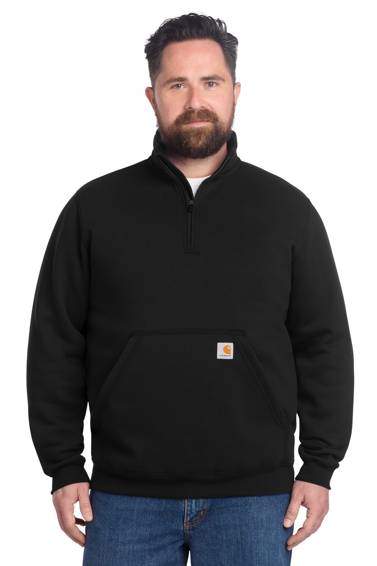 Carhartt Carhartt Midweight 1/4-Zip Mock Neck Sweatshirt CT105294