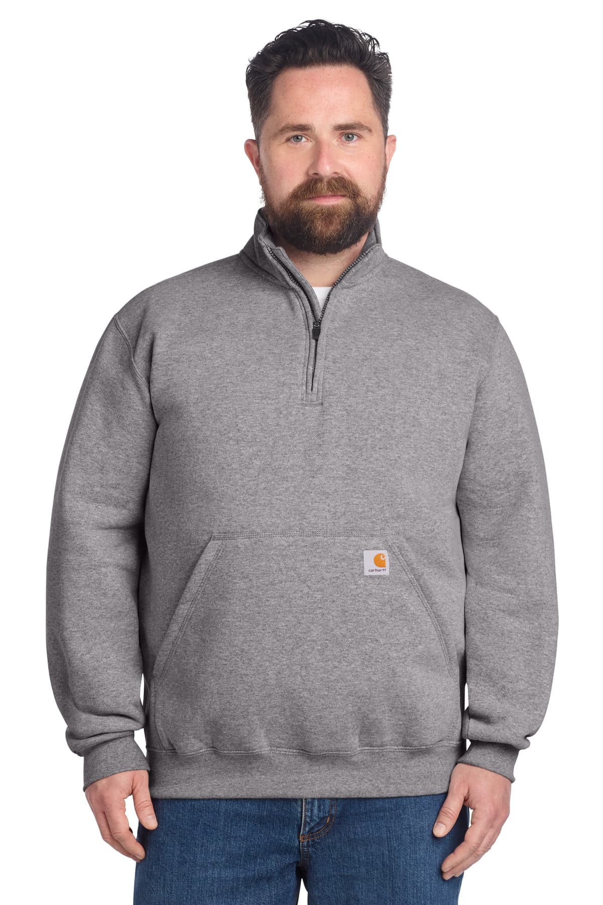 Carhartt Carhartt Midweight 1/4-Zip Mock Neck Sweatshirt CT105294