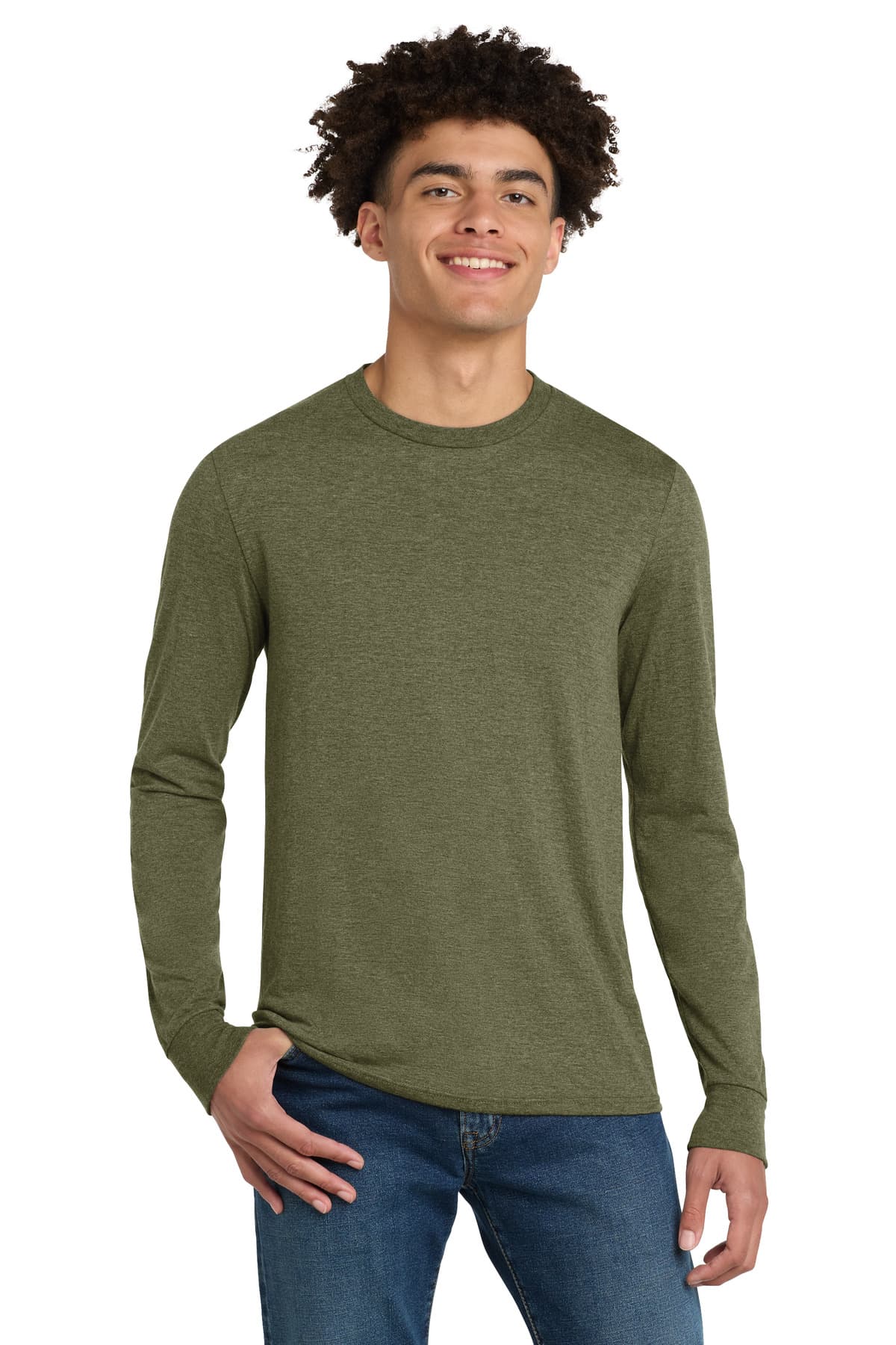 District District Perfect Tri Long Sleeve Tee . DM132