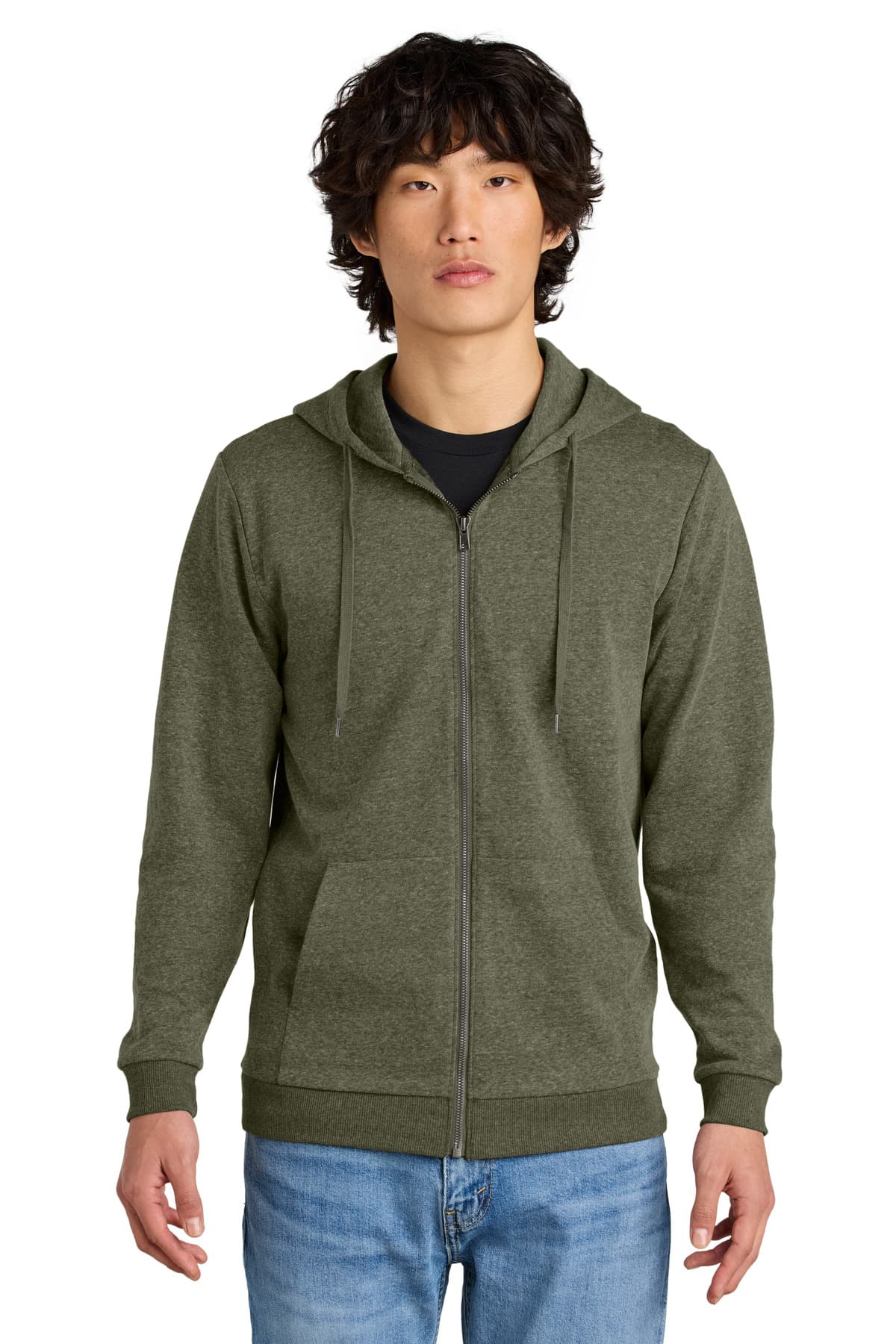 District District Perfect Tri Fleece Full-Zip Hoodie DT1302