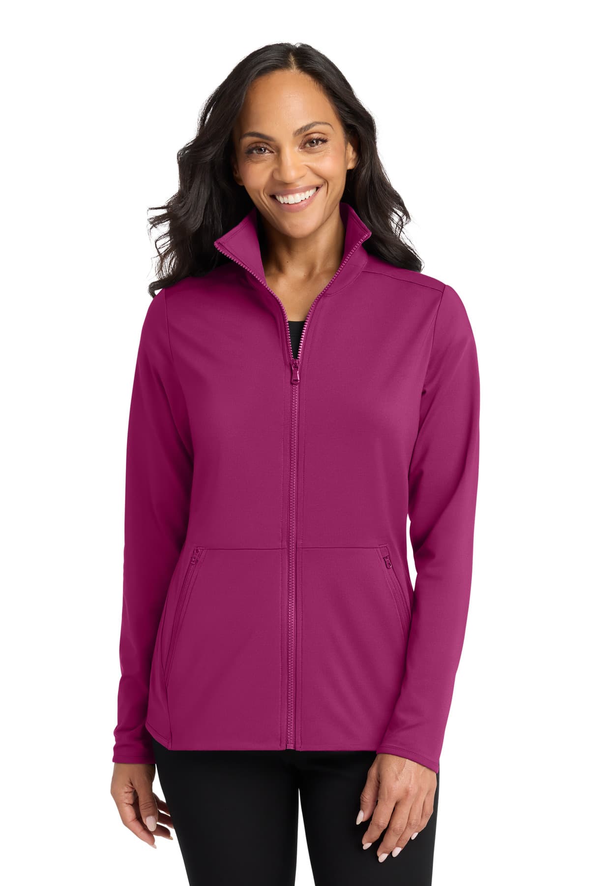 Port Authority Port Authority Women's Accord Stretch Fleece Full-Zip LK595