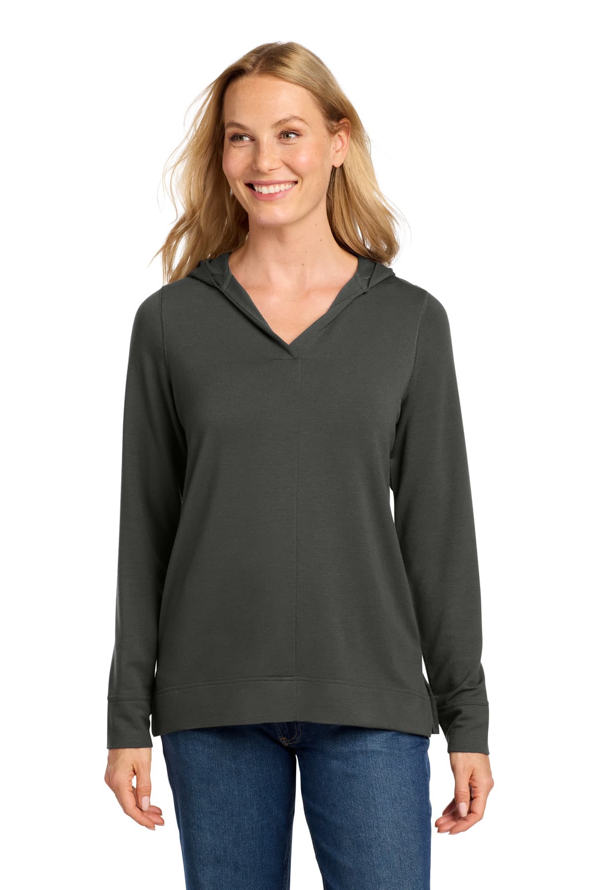 Port Authority Port Authority Women's Microterry Pullover Hoodie LK826