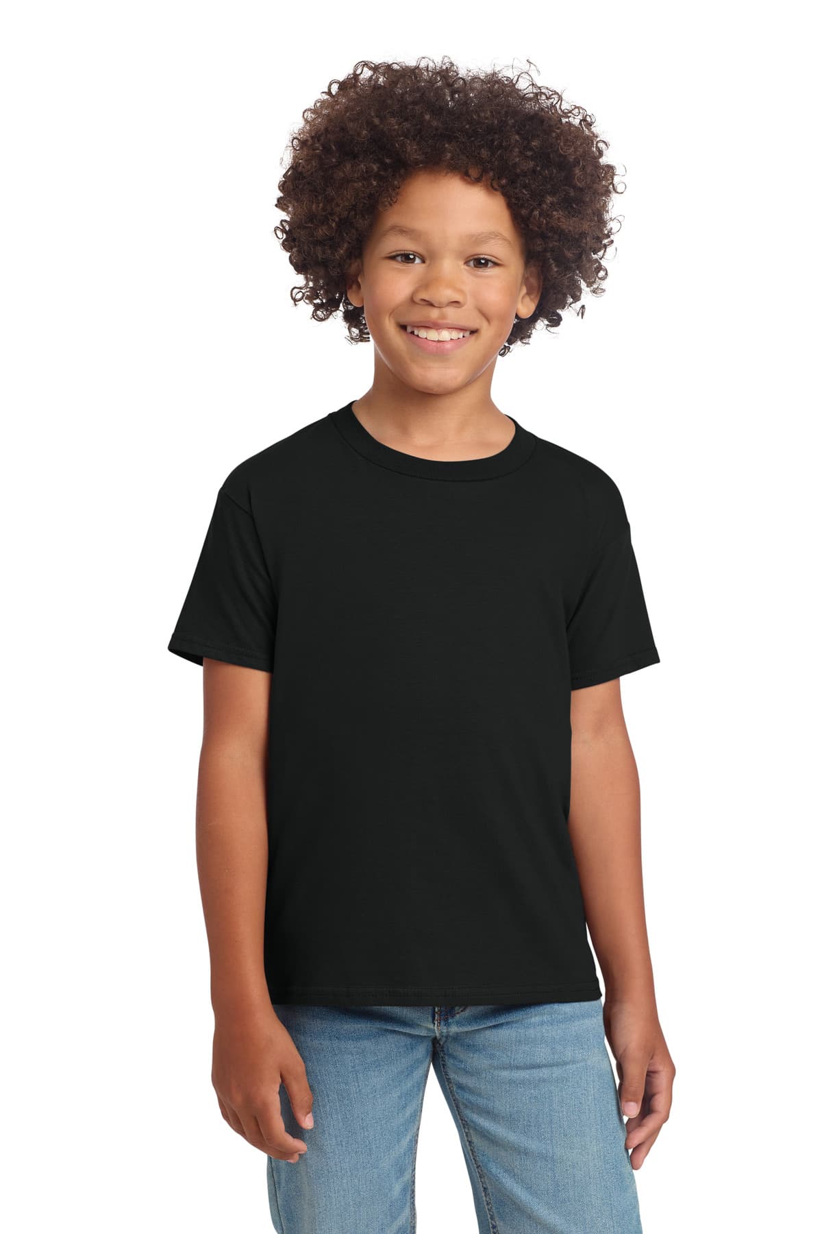 Gildan Gildan Youth Softstyle T-Shirt 64000B in Black