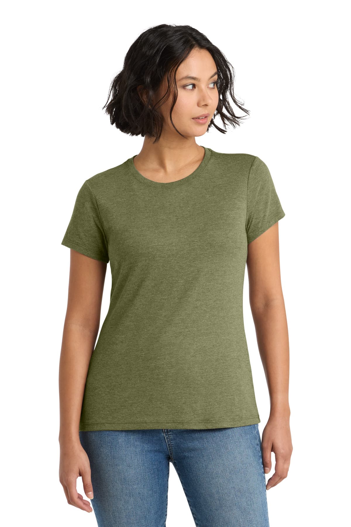 District District  Women's Perfect Tri Tee. DM130L