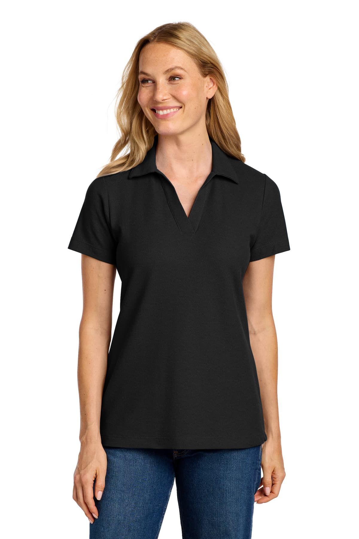 Port Authority Port Authority Women's C-FREE Cotton Blend Pique Polo LK867