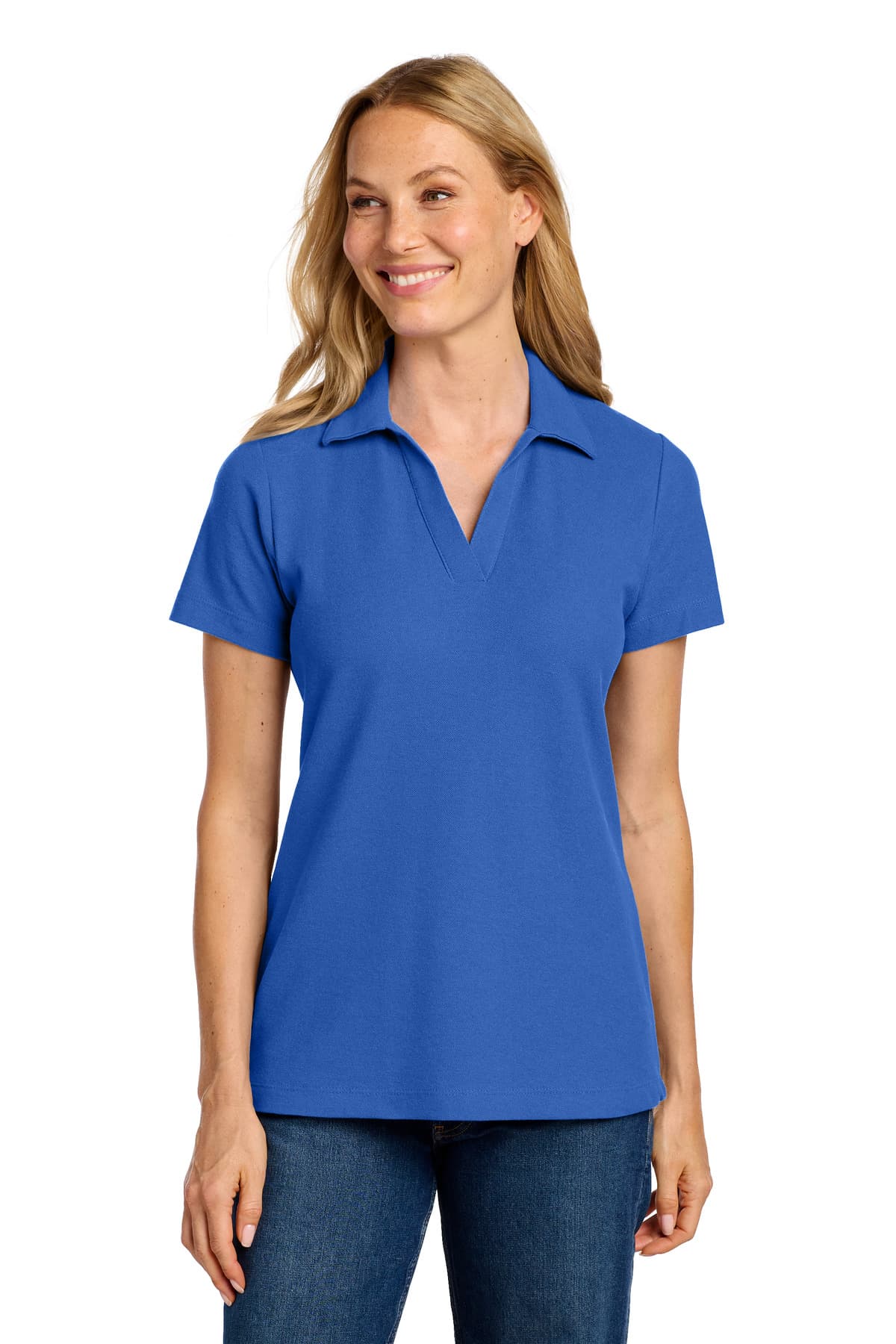 Port Authority Port Authority Women's C-FREE Cotton Blend Pique Polo LK867