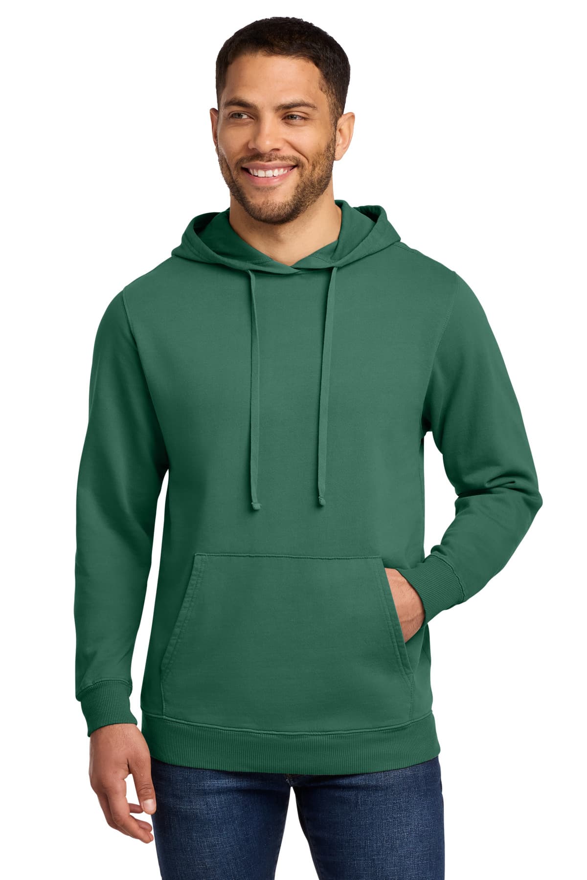 Port & Company Port & Co Beach Wash Garment-Dyed Pullover Hooded Sweatshirt. PC098H