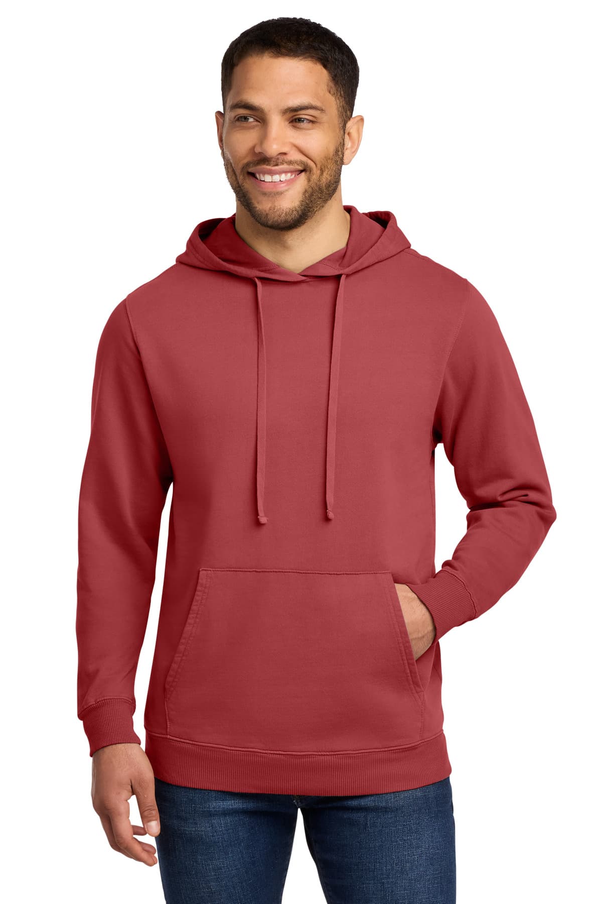 Port & Company Port & Co Beach Wash Garment-Dyed Pullover Hooded Sweatshirt. PC098H