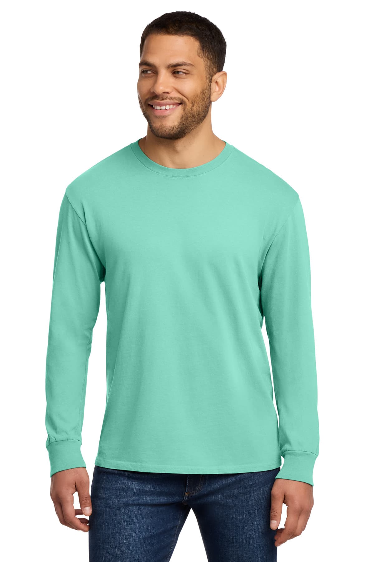 Port & Company Port & Co Beach Wash Garment-Dyed Long Sleeve Tee PC099LS