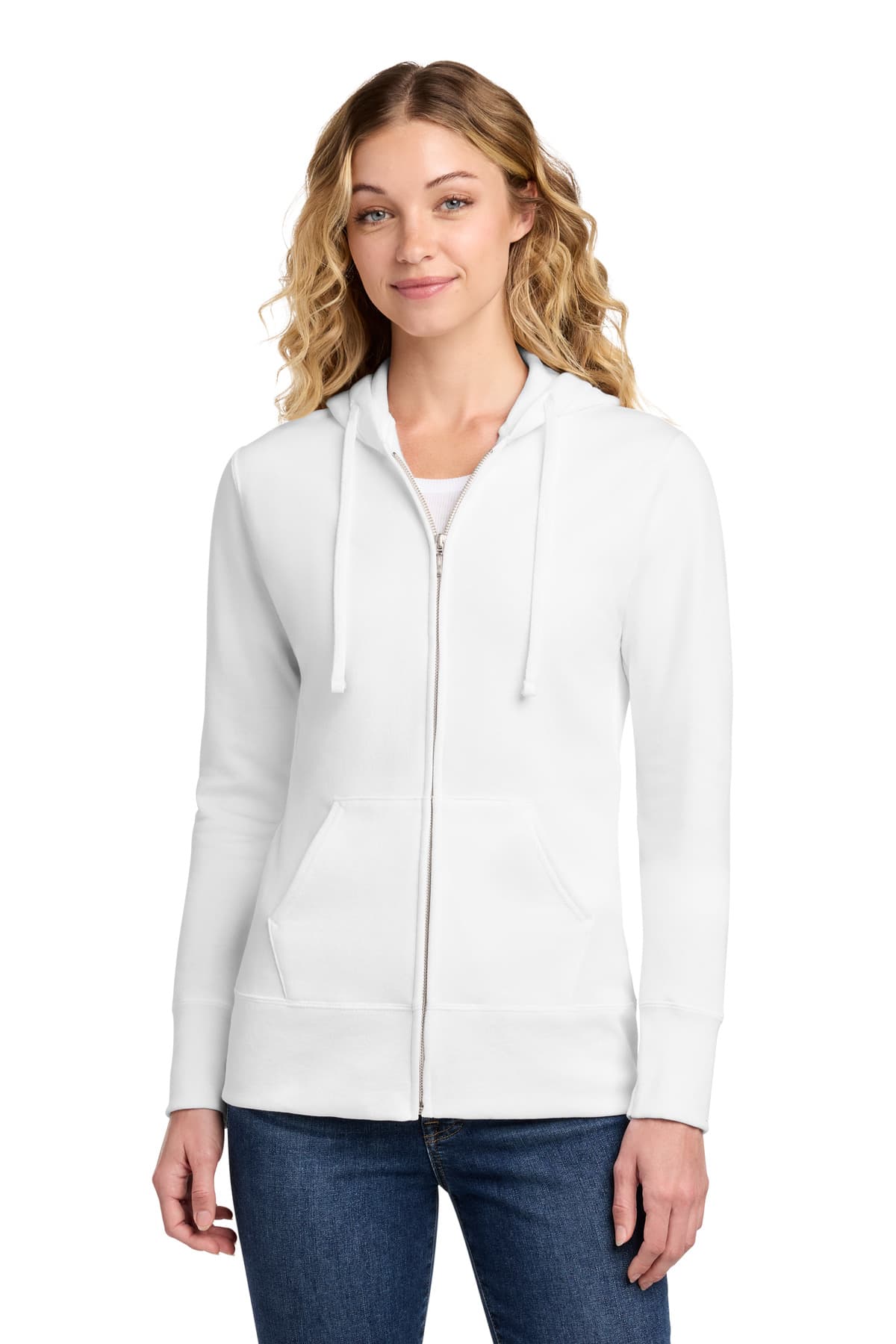 Port & Company Port & Co Women's Core Fleece Full-Zip Hooded Sweatshirt. LPC78ZH