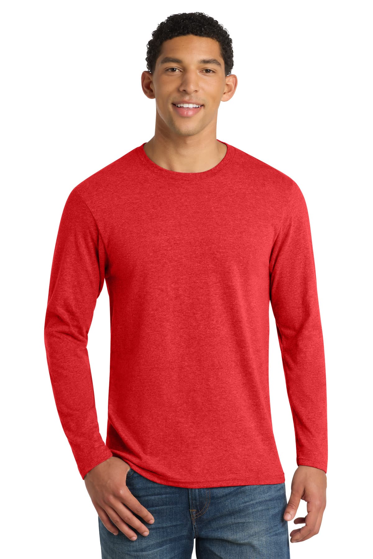 Port & Company Port & Co Long Sleeve Fan Favorite  Blend Tee. PC455LS