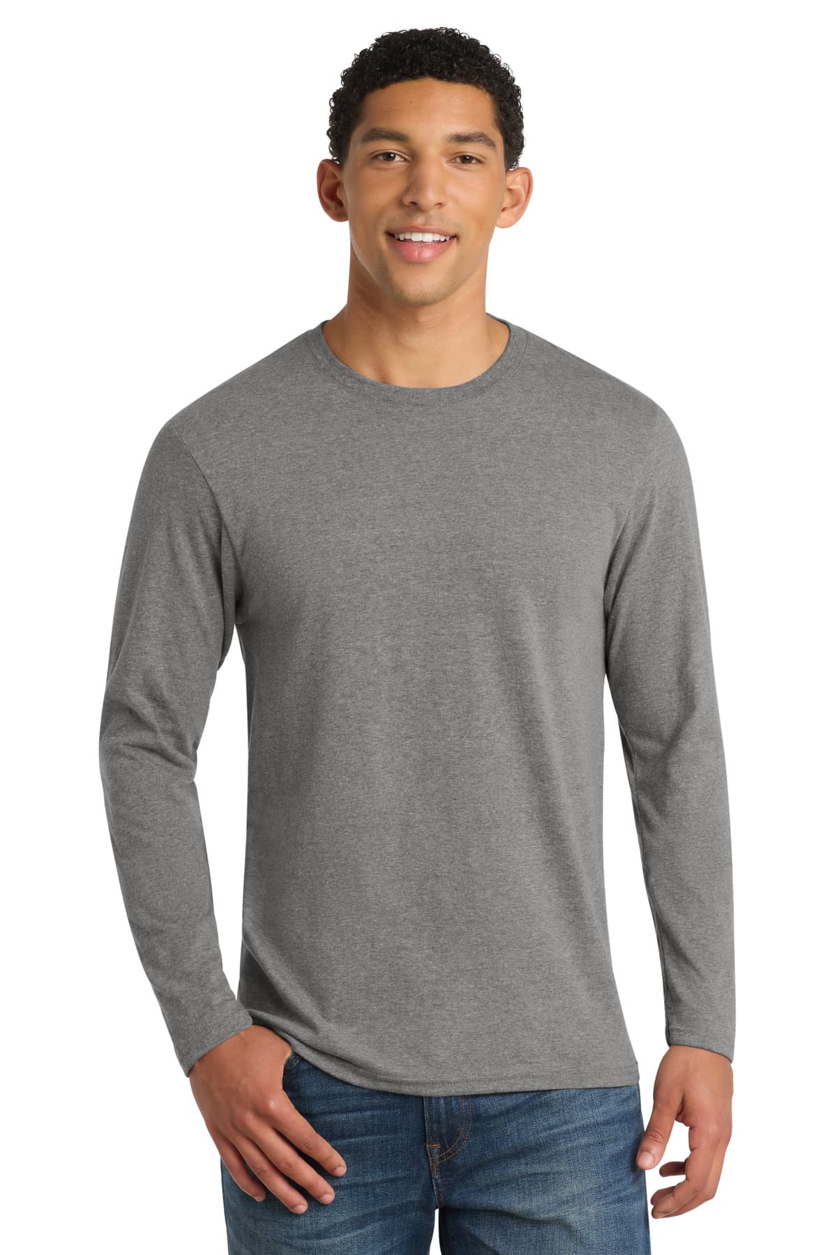Port & Company Port & Co Long Sleeve Fan Favorite  Blend Tee. PC455LS