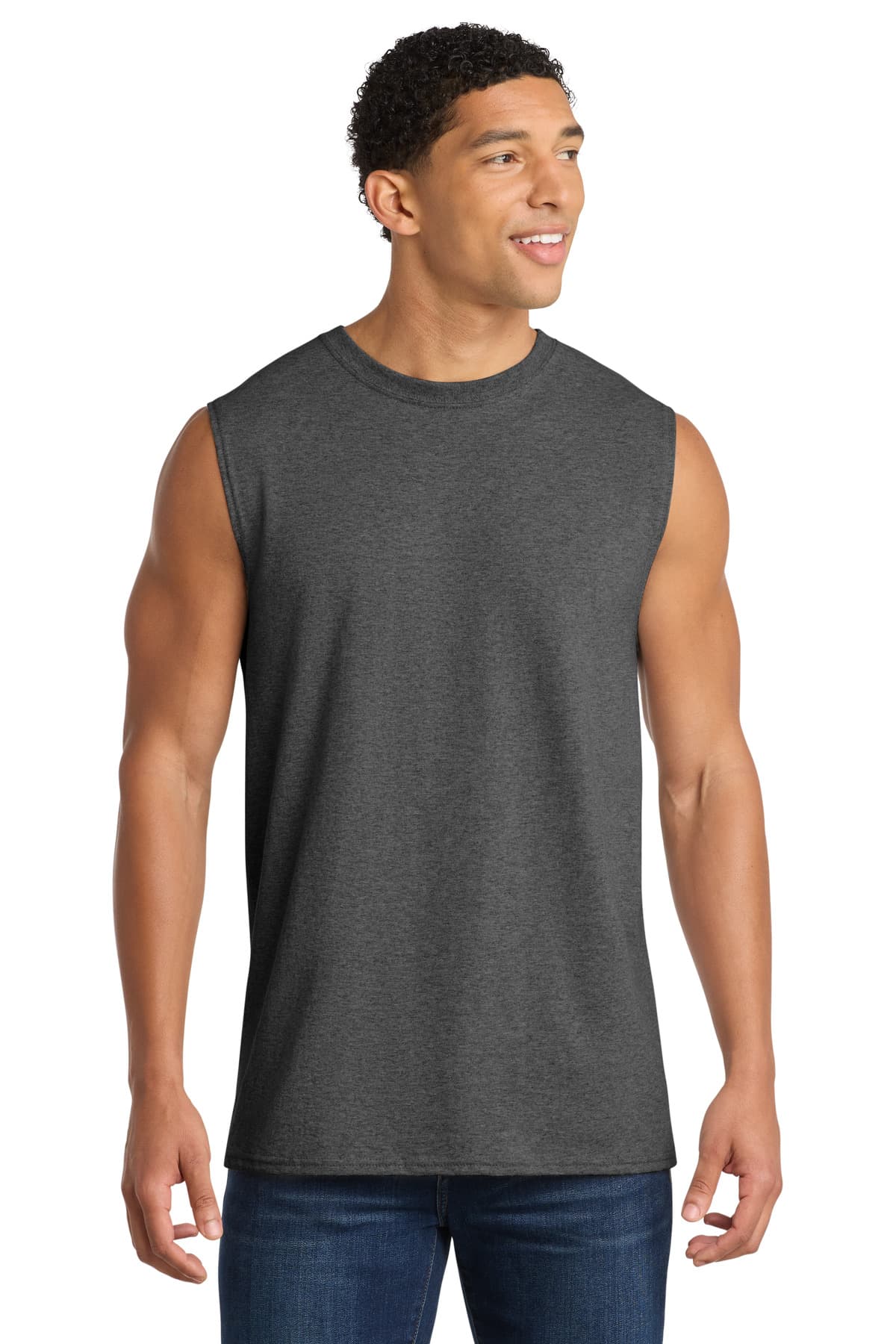 Port & Company Port & Co Core Cotton Sleeveless Tee. PC54SL