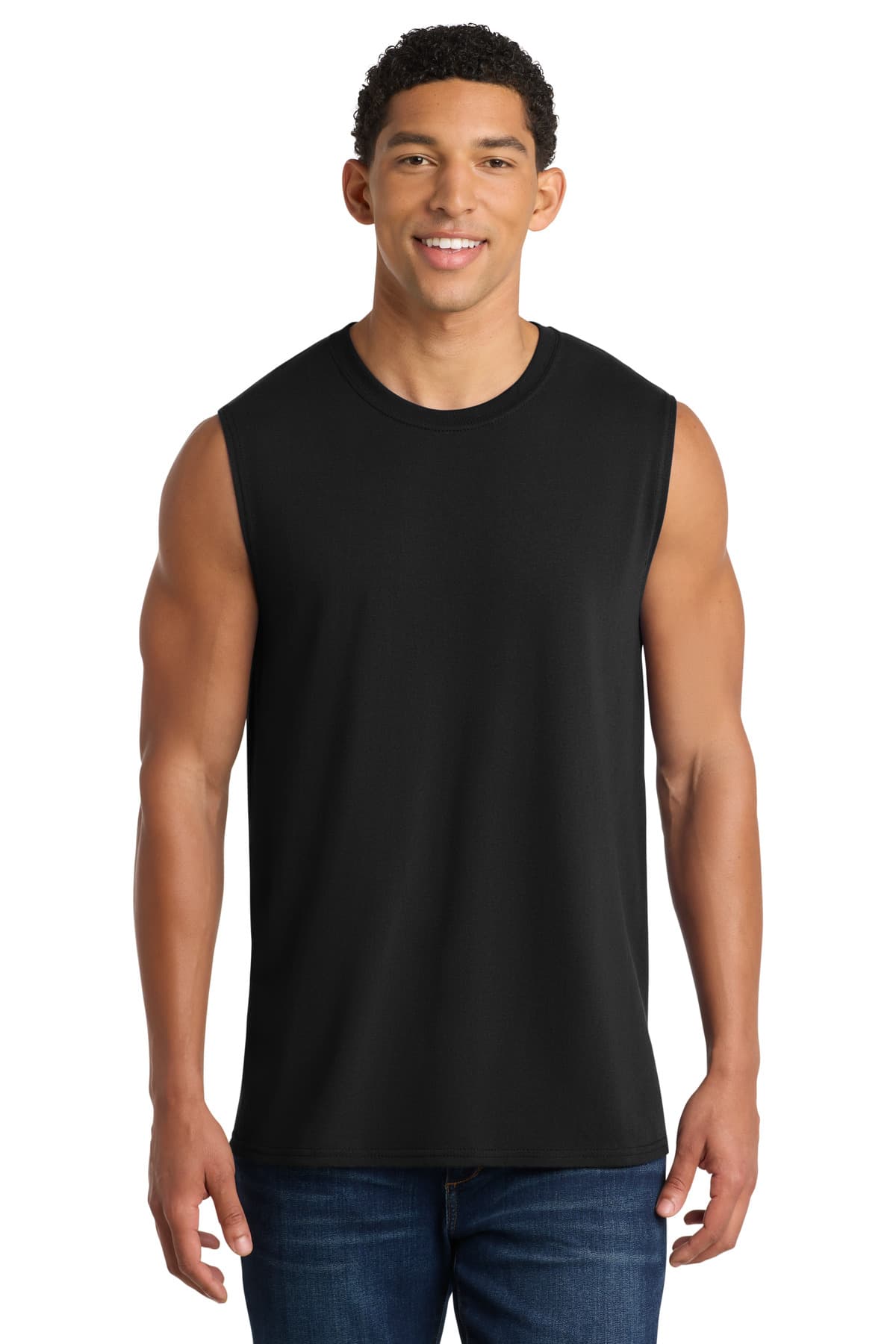 Port & Company Port & Co Core Cotton Sleeveless Tee. PC54SL