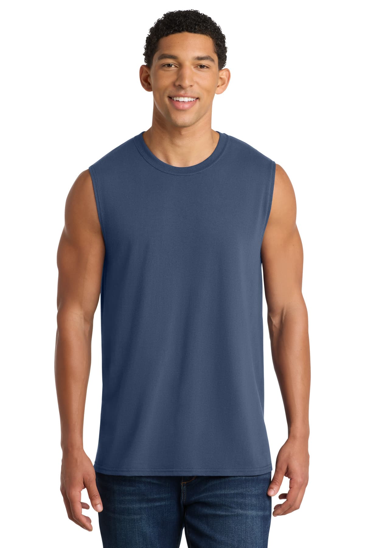 Port & Company Port & Co Core Cotton Sleeveless Tee. PC54SL