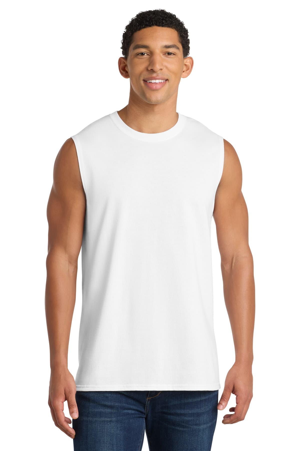 Port & Company Port & Co Core Cotton Sleeveless Tee. PC54SL