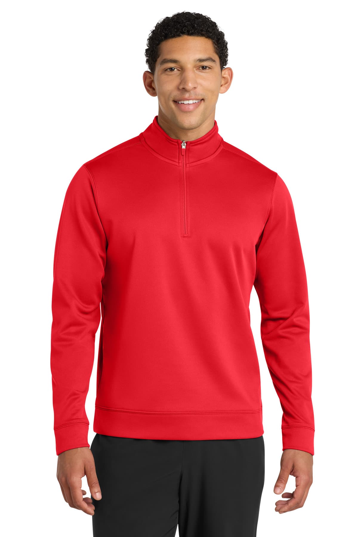 Port & Company Port & Co Performance Fleece 1/4-Zip Pullover Sweatshirt. PC590Q