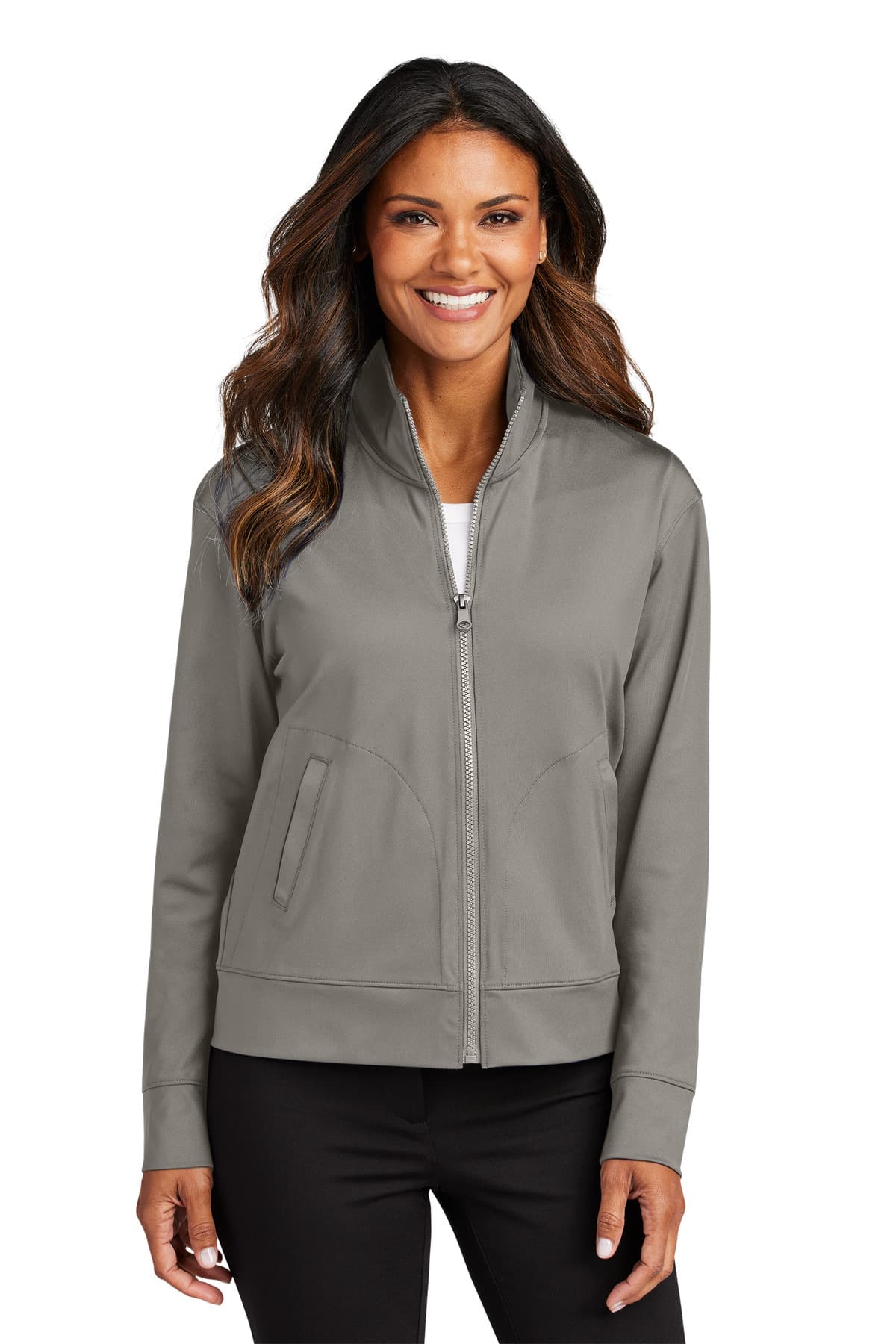 Port Authority Port Authority Women's C-FREE Double Knit Full-Zip LK881