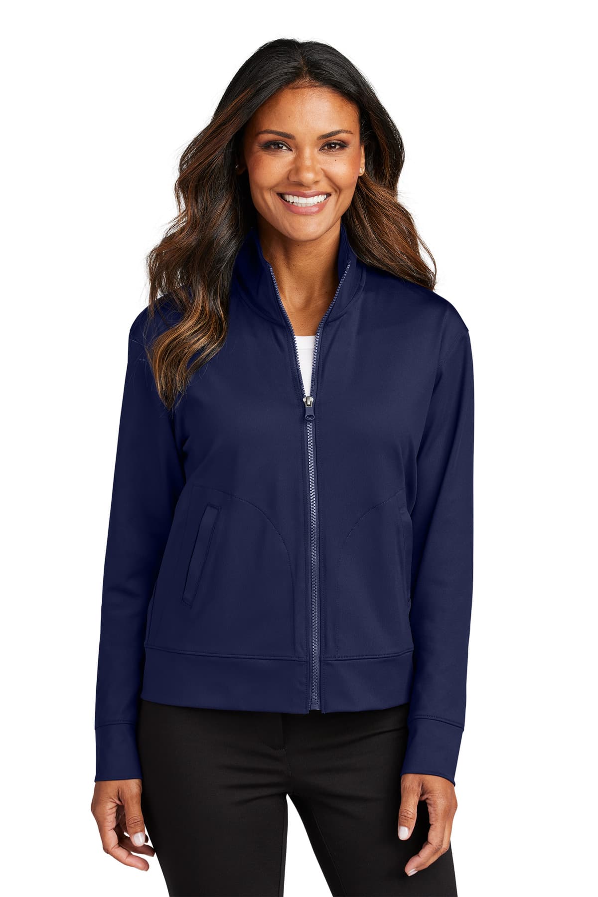 Port Authority Port Authority Women's C-FREE Double Knit Full-Zip LK881