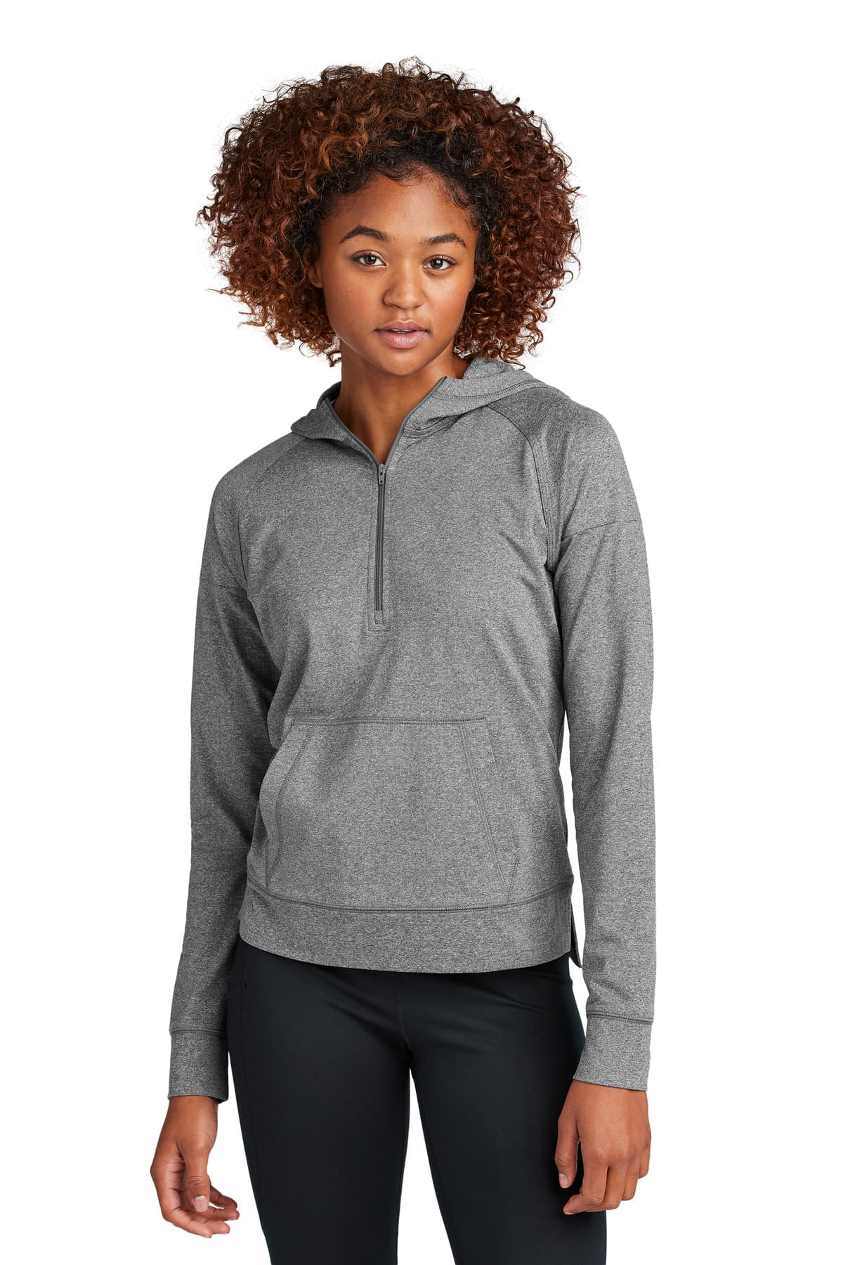 Sport-Tek Sport-Tek Women's Sport-Wick Stretch 1/2-Zip Hoodie LST856