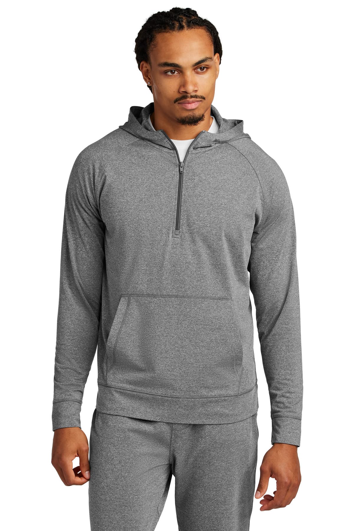 Sport-Tek Sport-Tek Sport-Wick Stretch 1/2-Zip Hoodie ST856