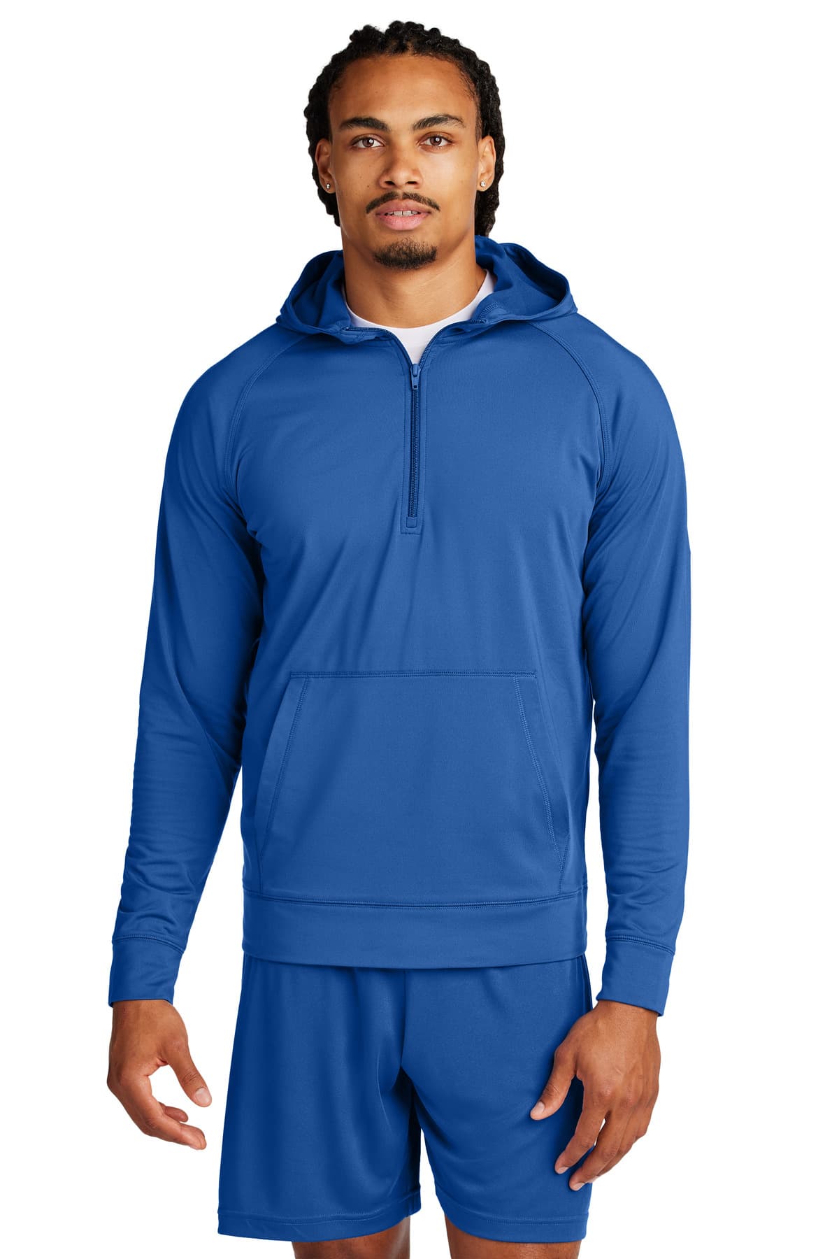 Sport-Tek Sport-Tek Sport-Wick Stretch 1/2-Zip Hoodie ST856