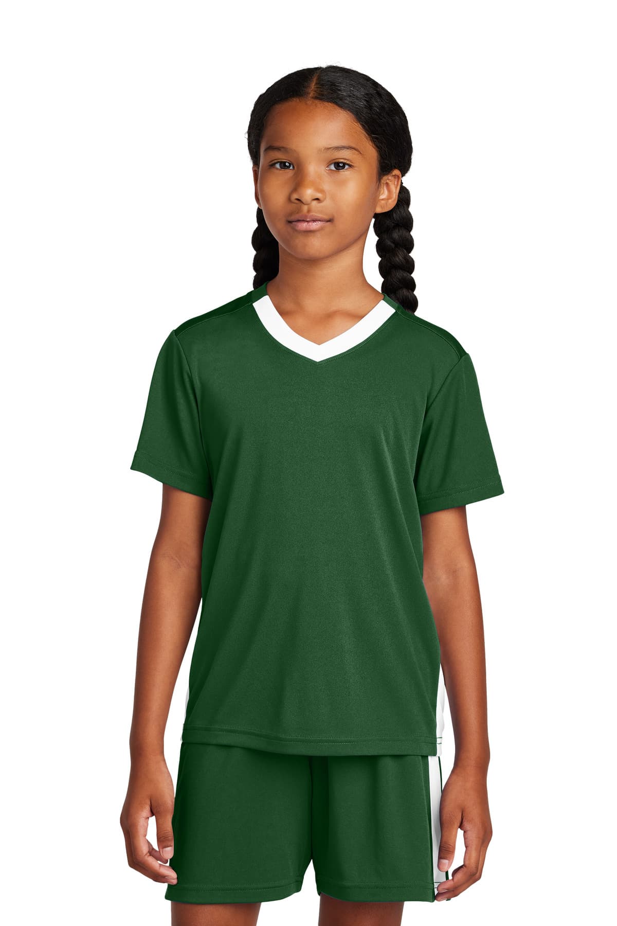 Sport-Tek Sport-Tek Youth Competitor United V-Neck YST101