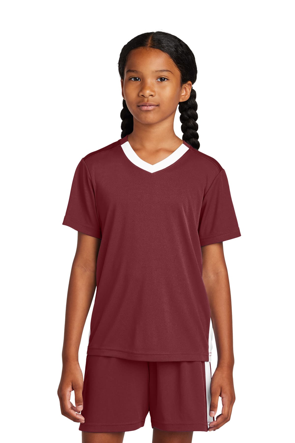 Sport-Tek Sport-Tek Youth Competitor United V-Neck YST101
