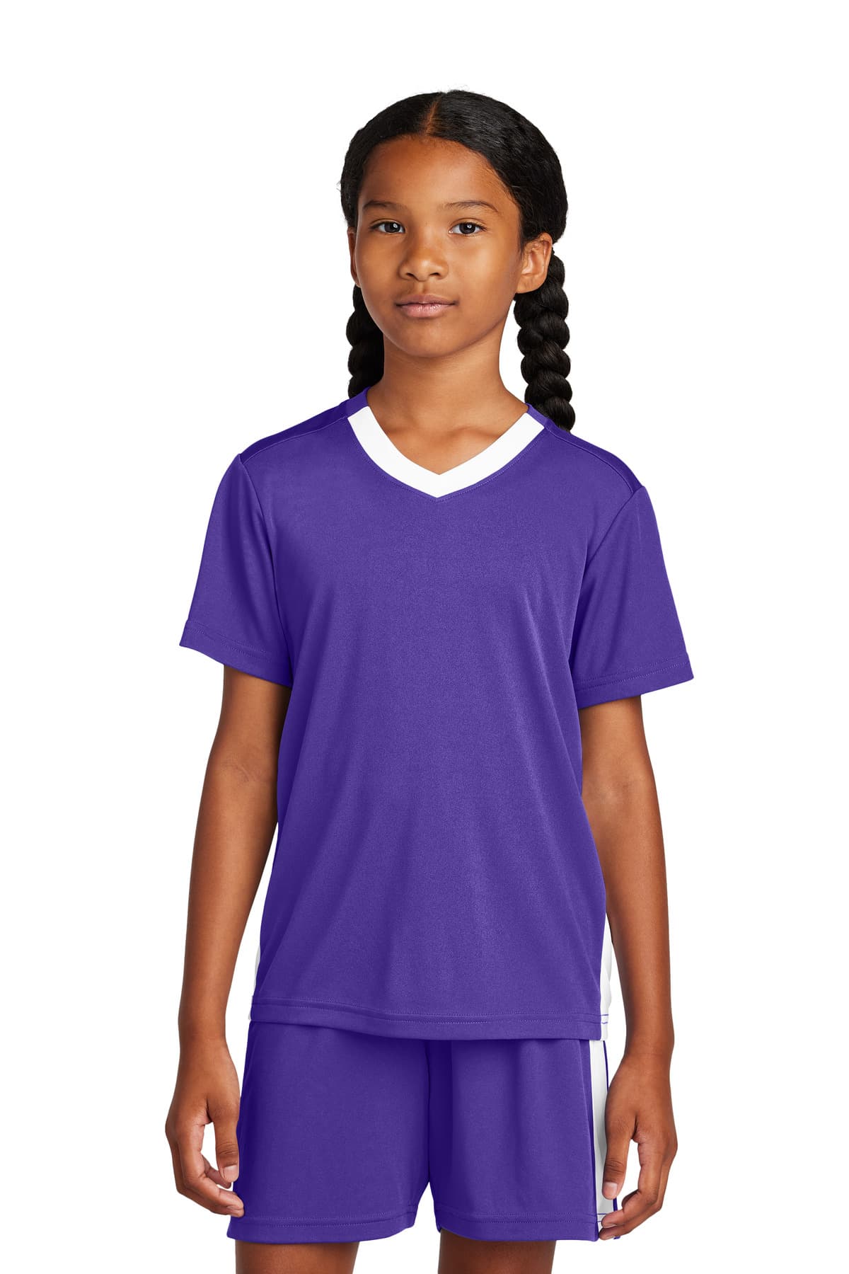 Sport-Tek Sport-Tek Youth Competitor United V-Neck YST101
