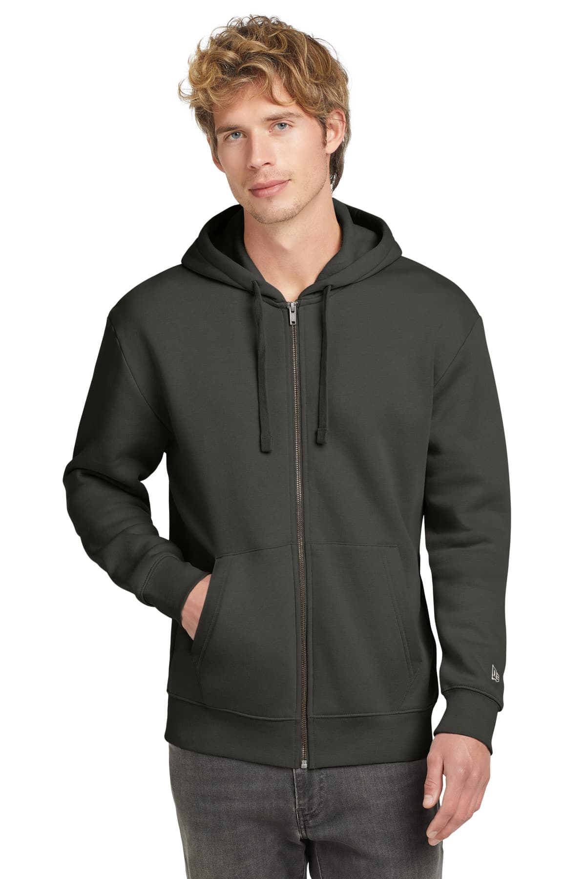 New Era New Era Heritage Fleece Full-Zip Hoodie NEA526