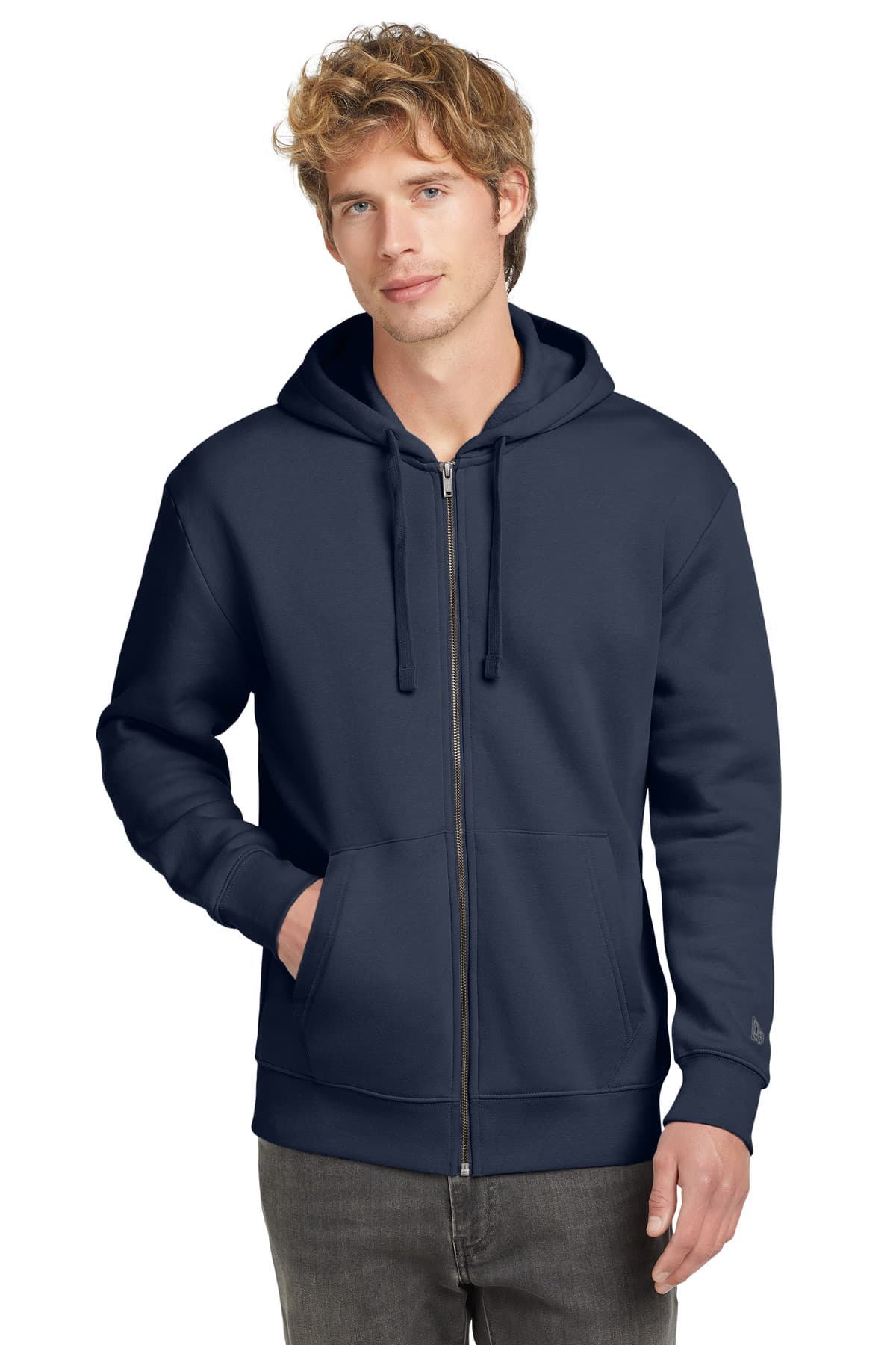 New Era New Era Heritage Fleece Full-Zip Hoodie NEA526
